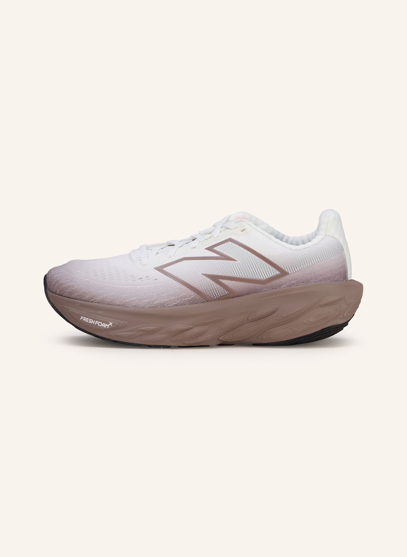 new balance Laufschuhe FRESH FOAM X 1080 V14: TAUPE/ WEISS