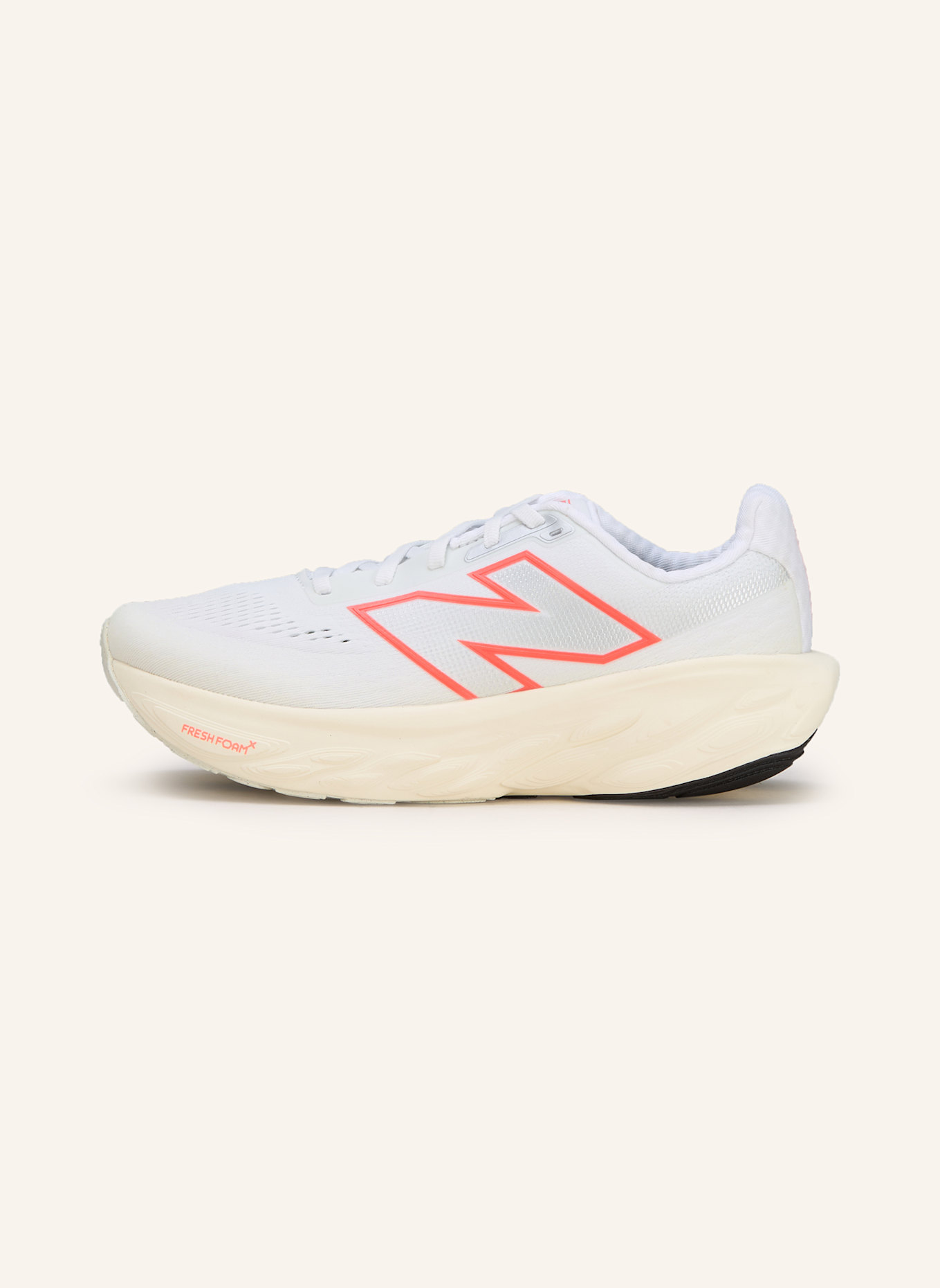 new balance Laufschuhe FRESH FOAM X 1080 V14: WEISS/ NEONORANGE