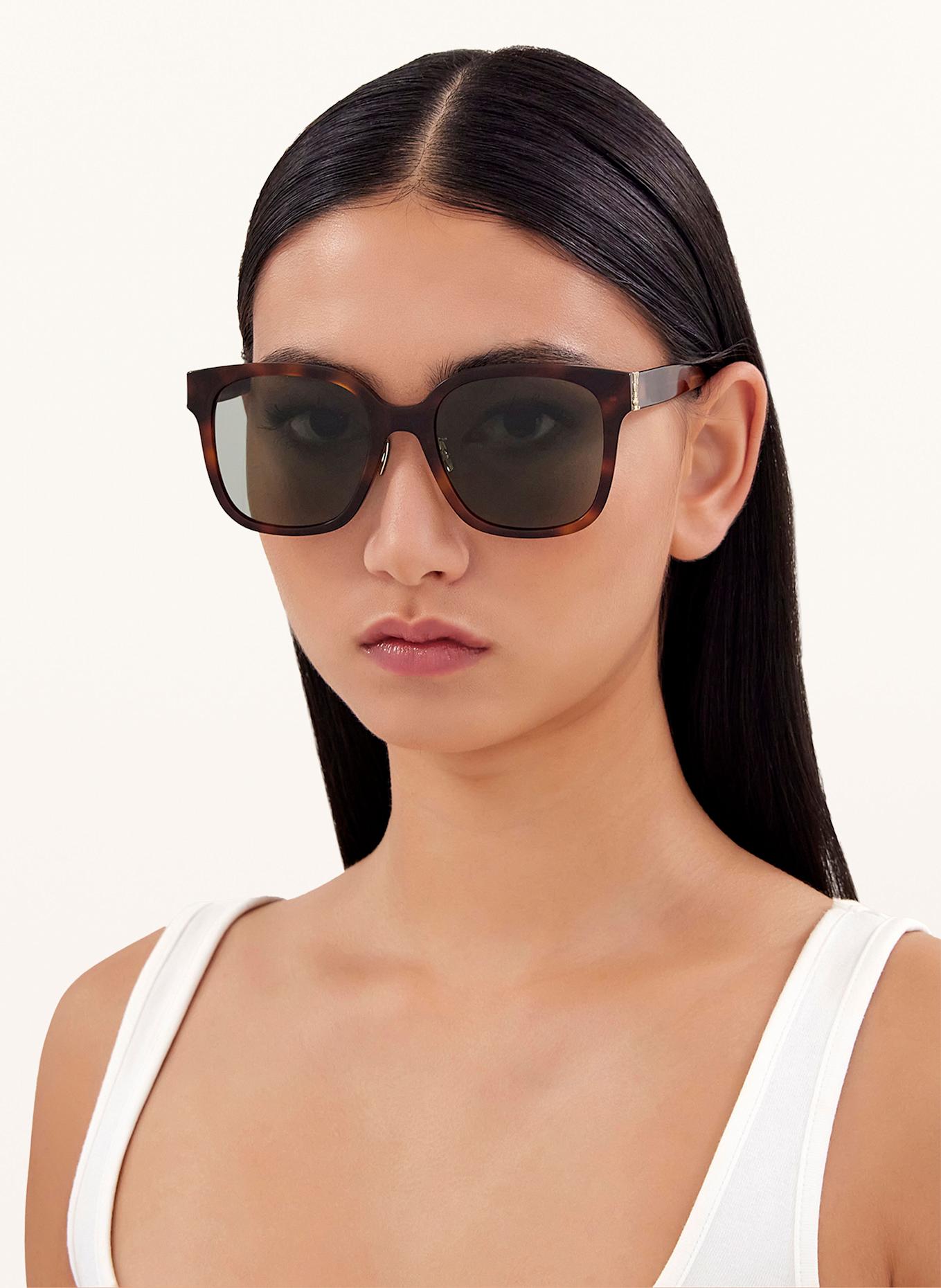 SAINT LAURENT Lunettes de soleil YS000465: 4402J1 - HAVANA/ VERT
