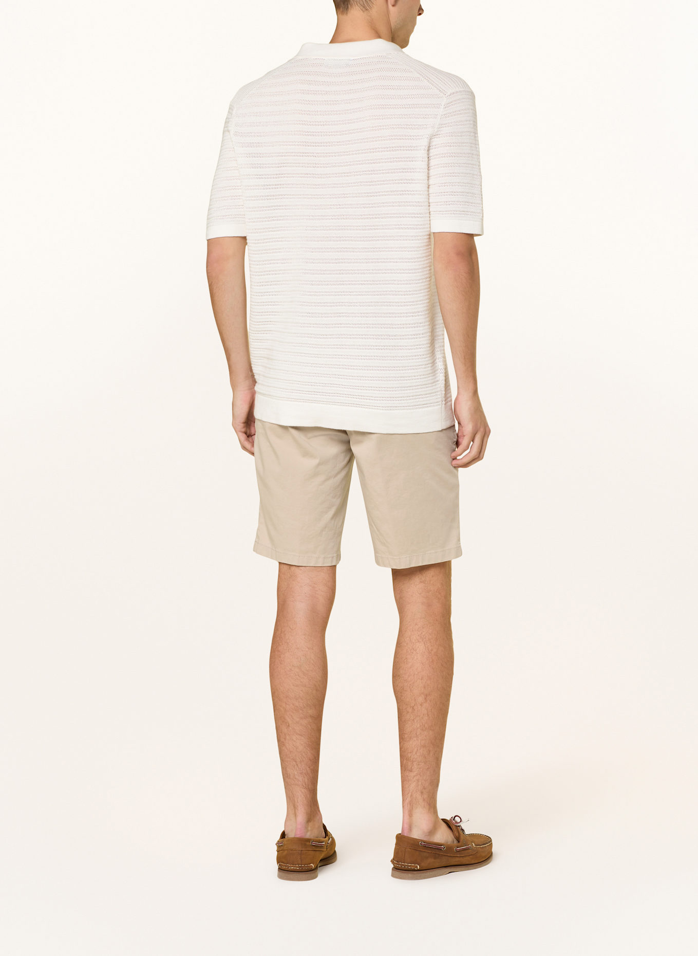 BRAX Chinoshorts BOZEN Regular Fit: HELLBRAUN