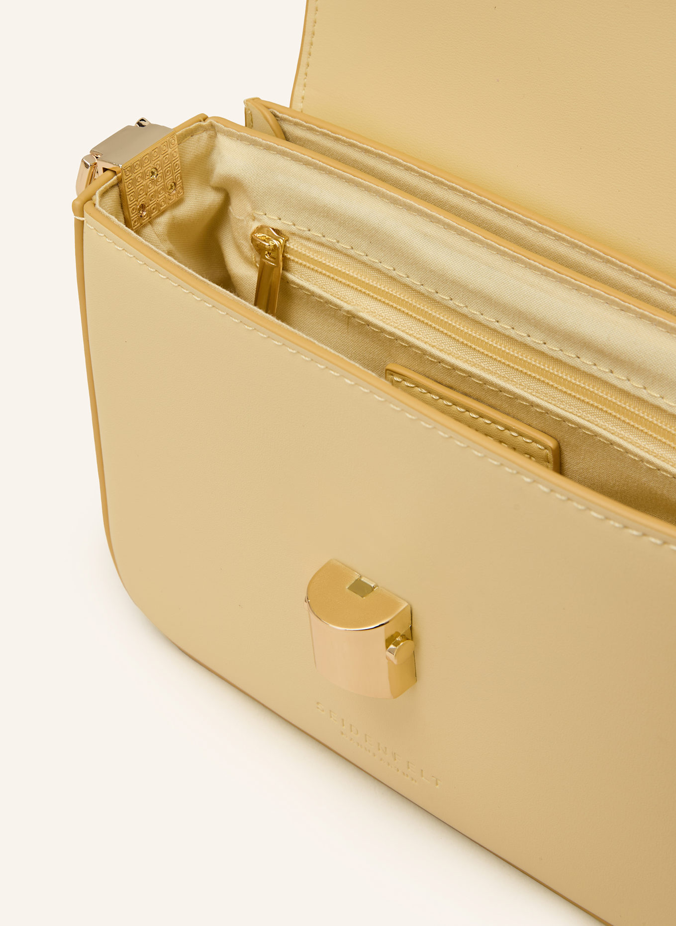 SEIDENFELT Umhängetasche LILLA RO SMALL: GELB