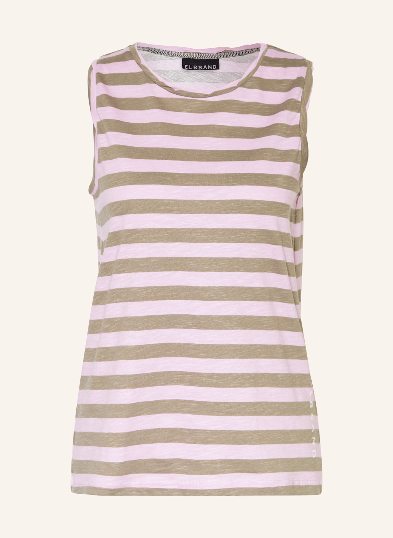 ELBSAND Top MEEVIS: ROSA/ TAUPE