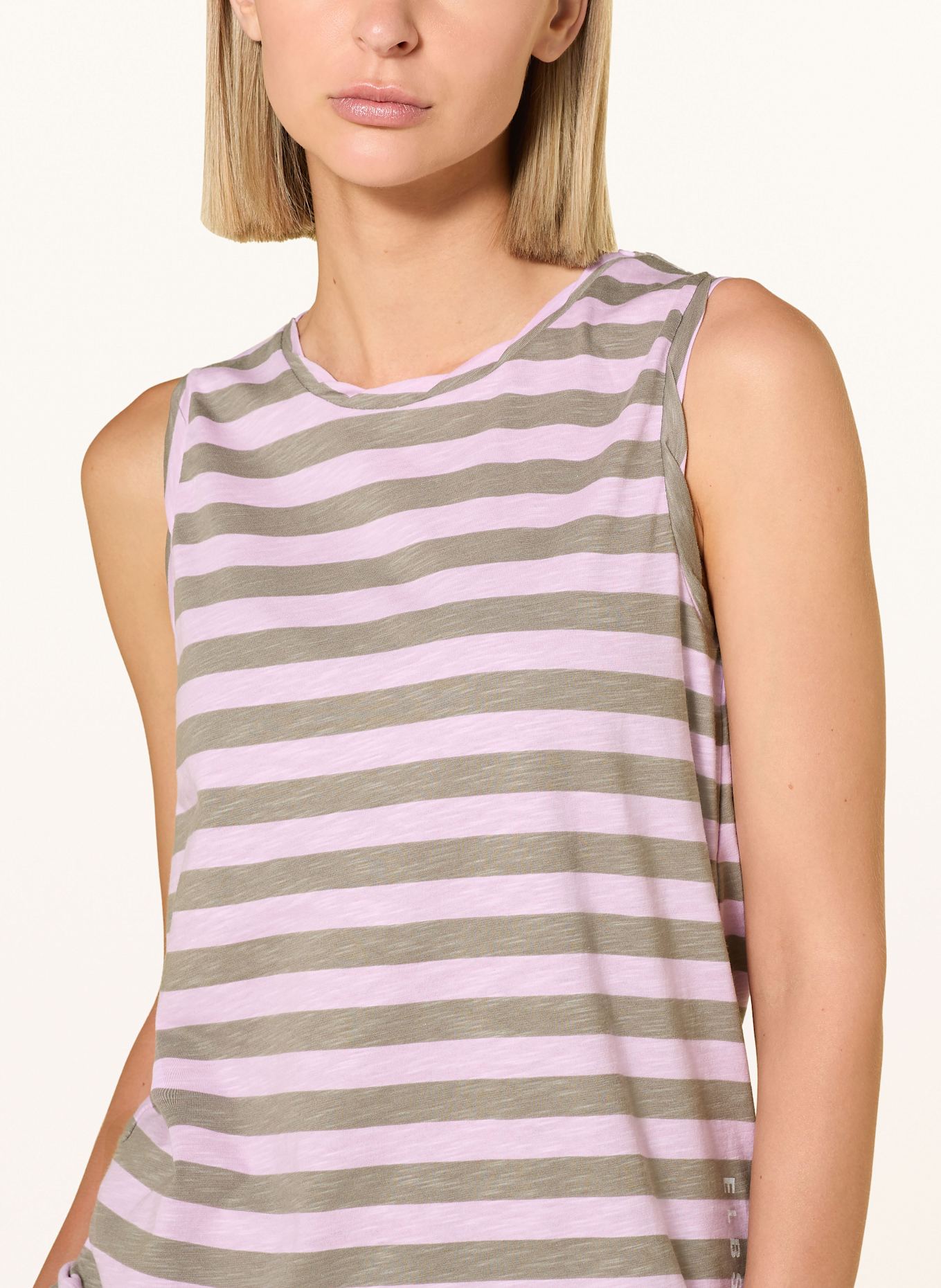 ELBSAND Top MEEVIS: ROSA/ TAUPE
