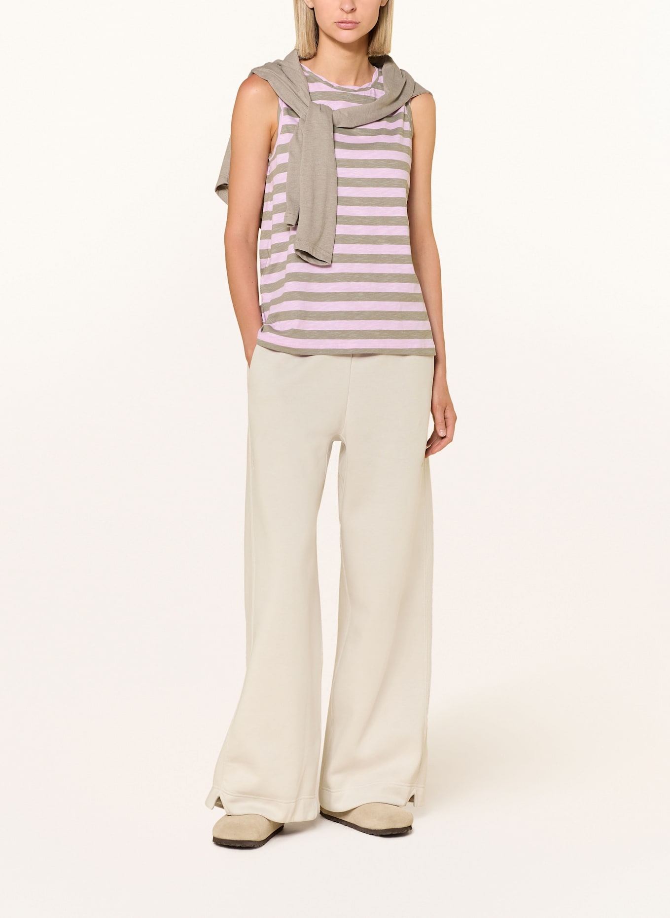 ELBSAND Top MEEVIS: ROSA/ TAUPE