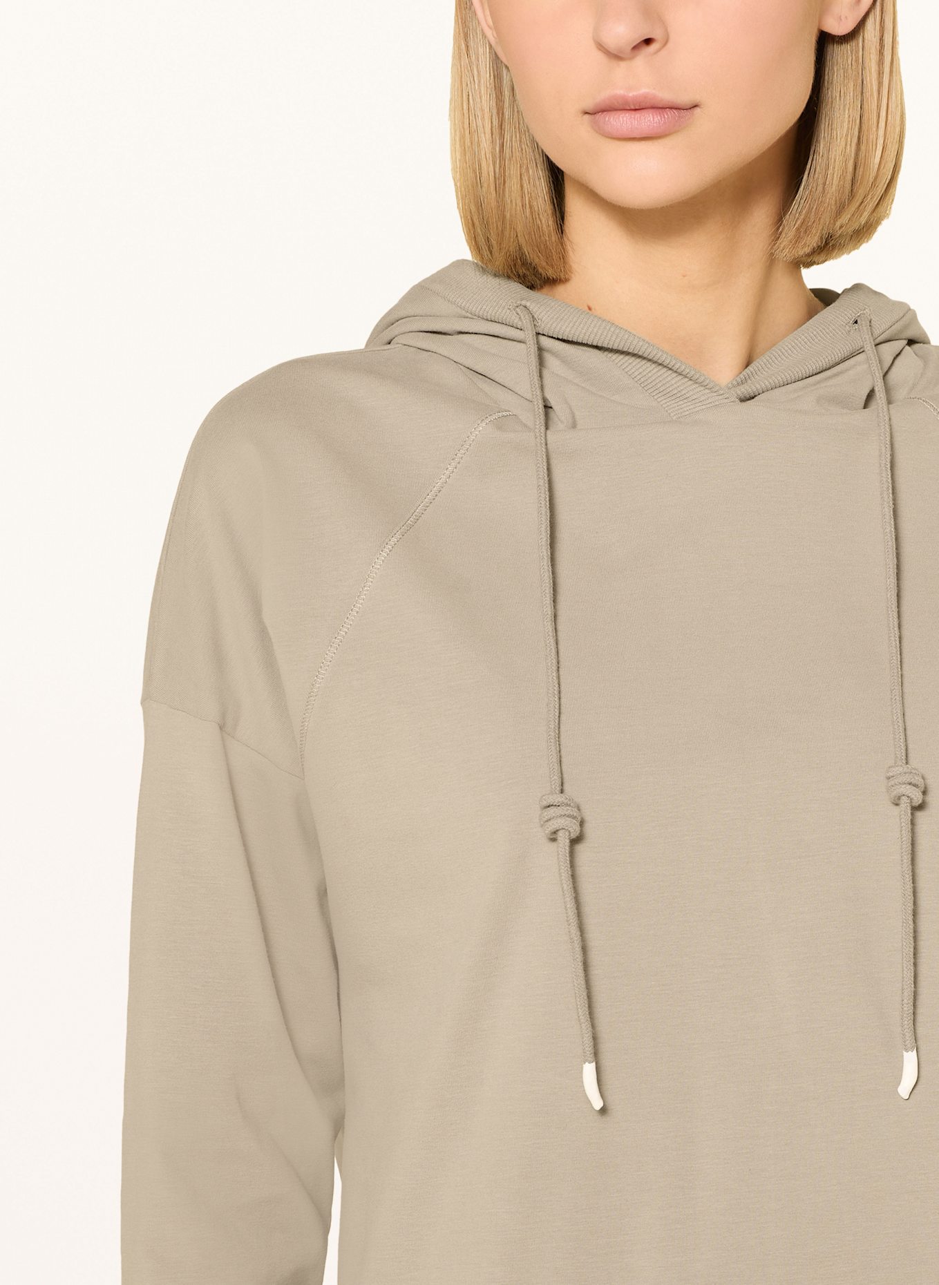 ELBSAND Hoodie NELLA: BEIGE
