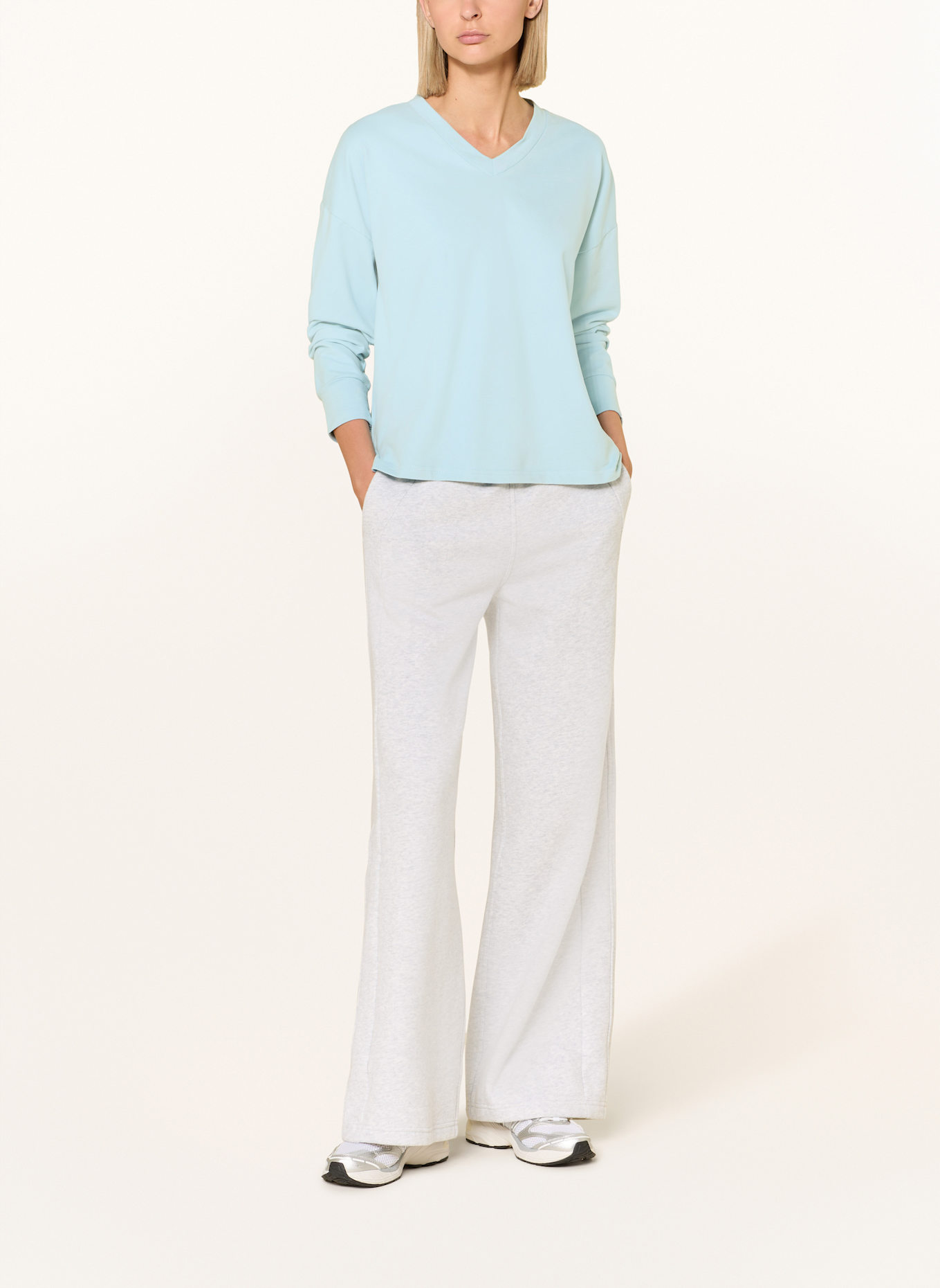 ELBSAND Sweatshirt JÖRDIS: HELLBLAU