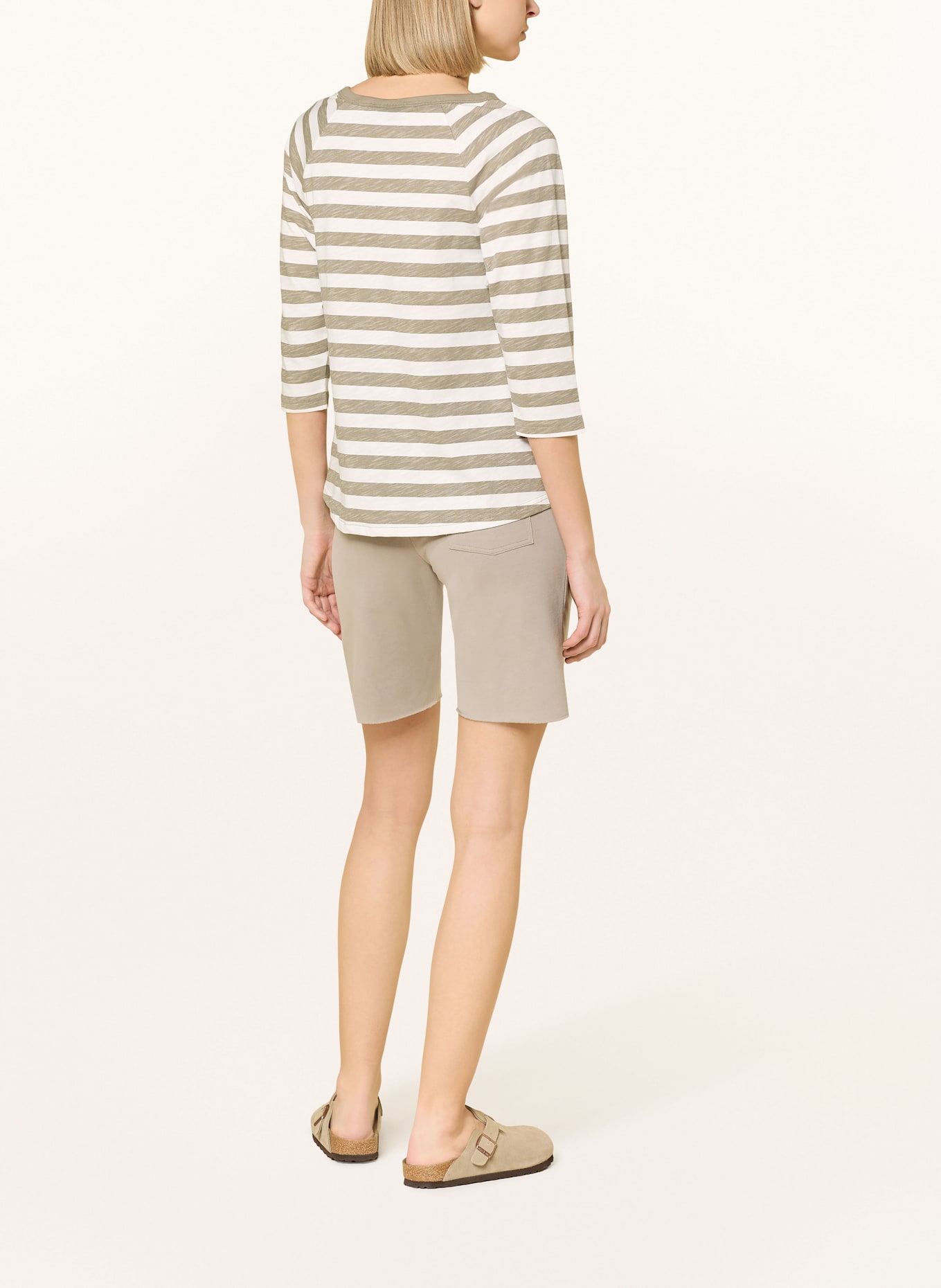 ELBSAND Shirt CELINA mit 3/4-Arm: ECRU/ BEIGE