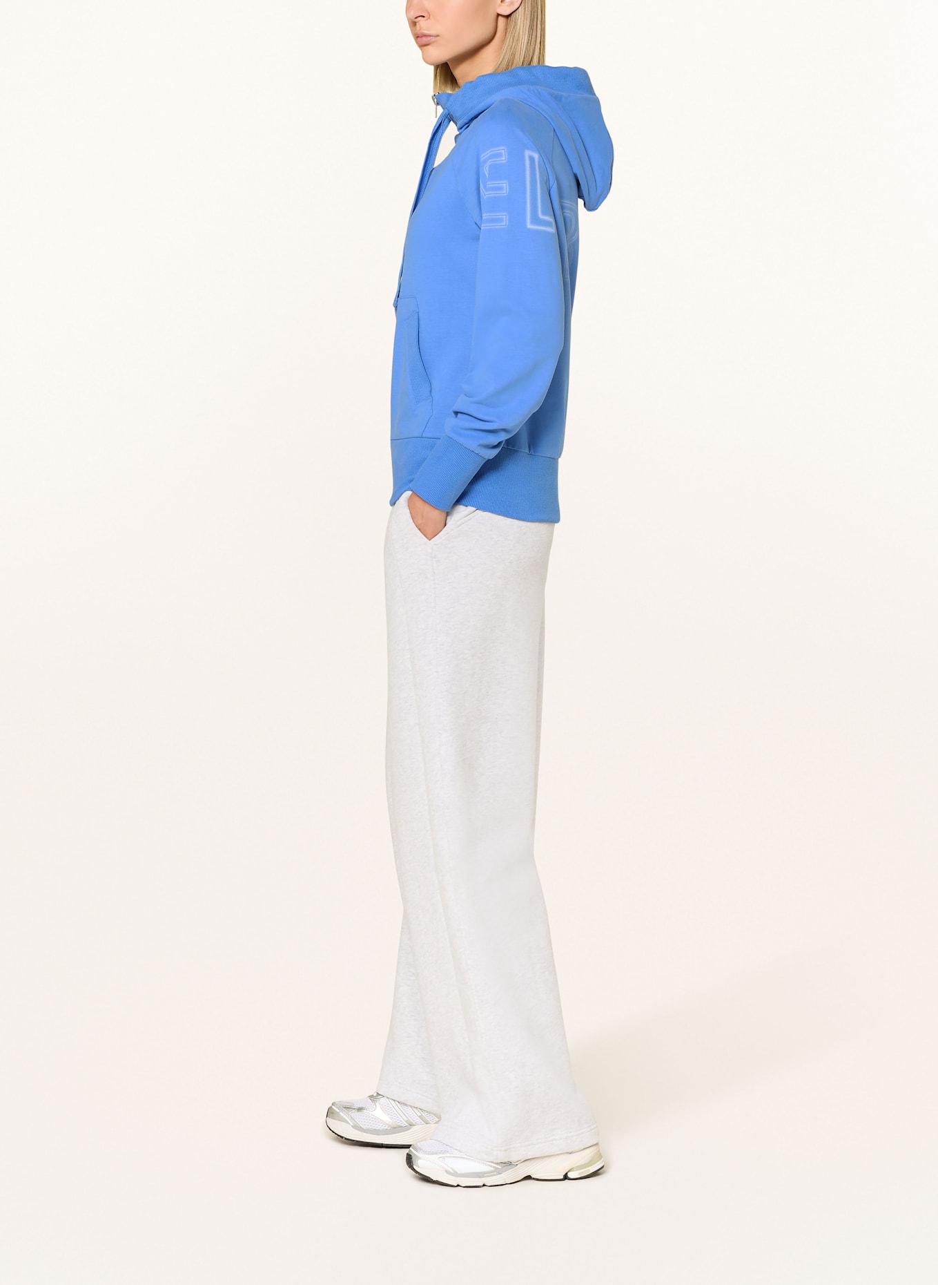 ELBSAND Sweatjacke KALOTTA: BLAU