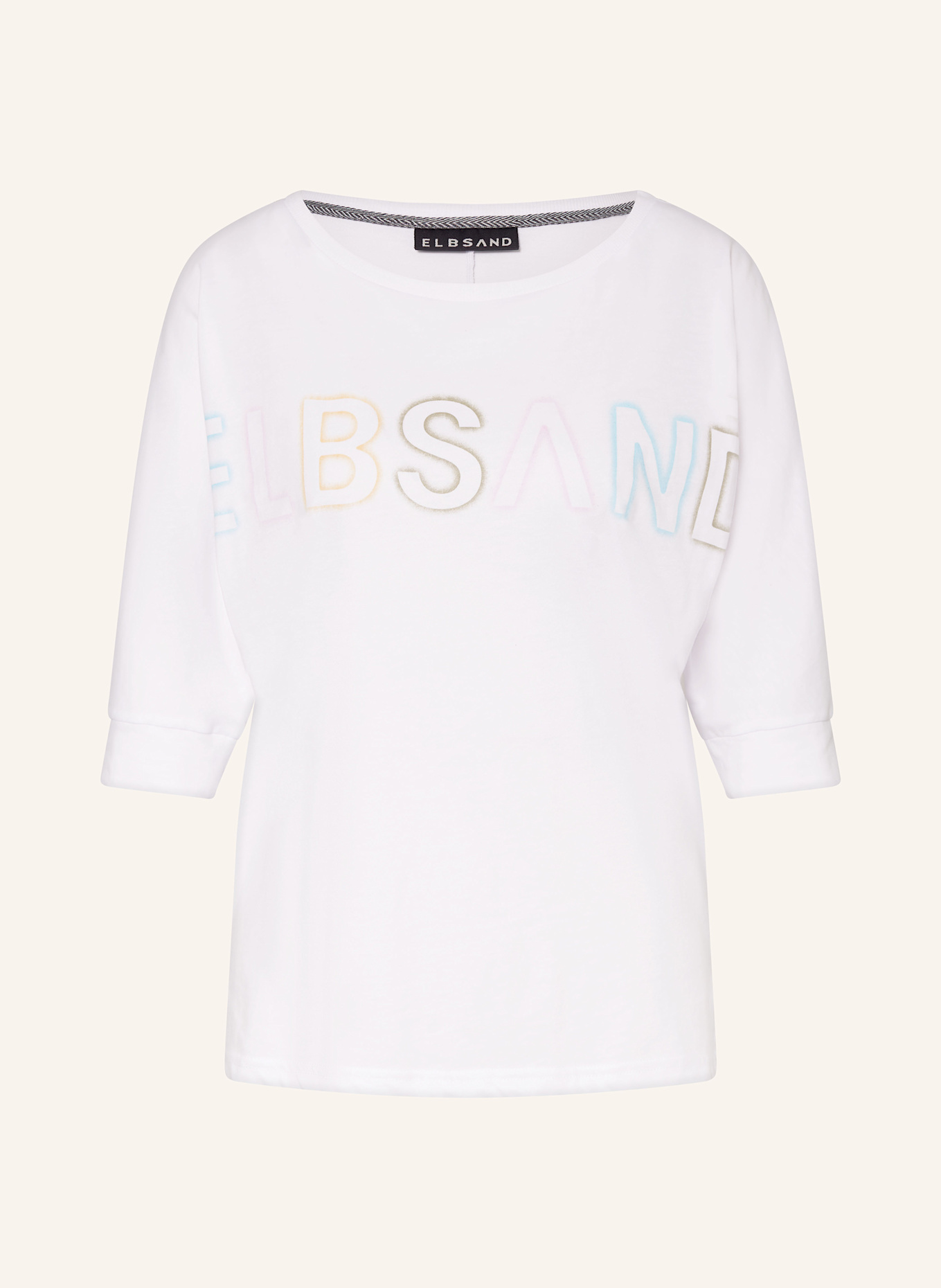 ELBSAND T-Shirt IMEA: WEISS/ HELLBLAU/ ROSA