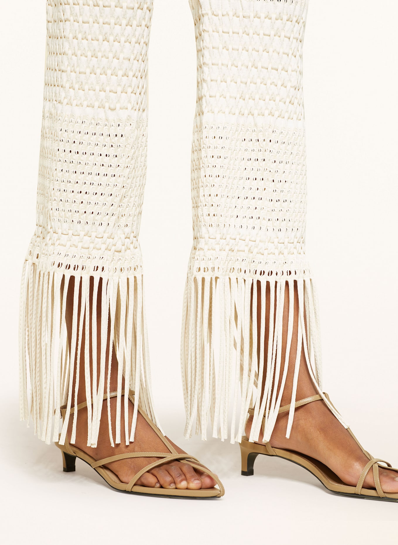 Nanushka Hose MICIEL: CREME