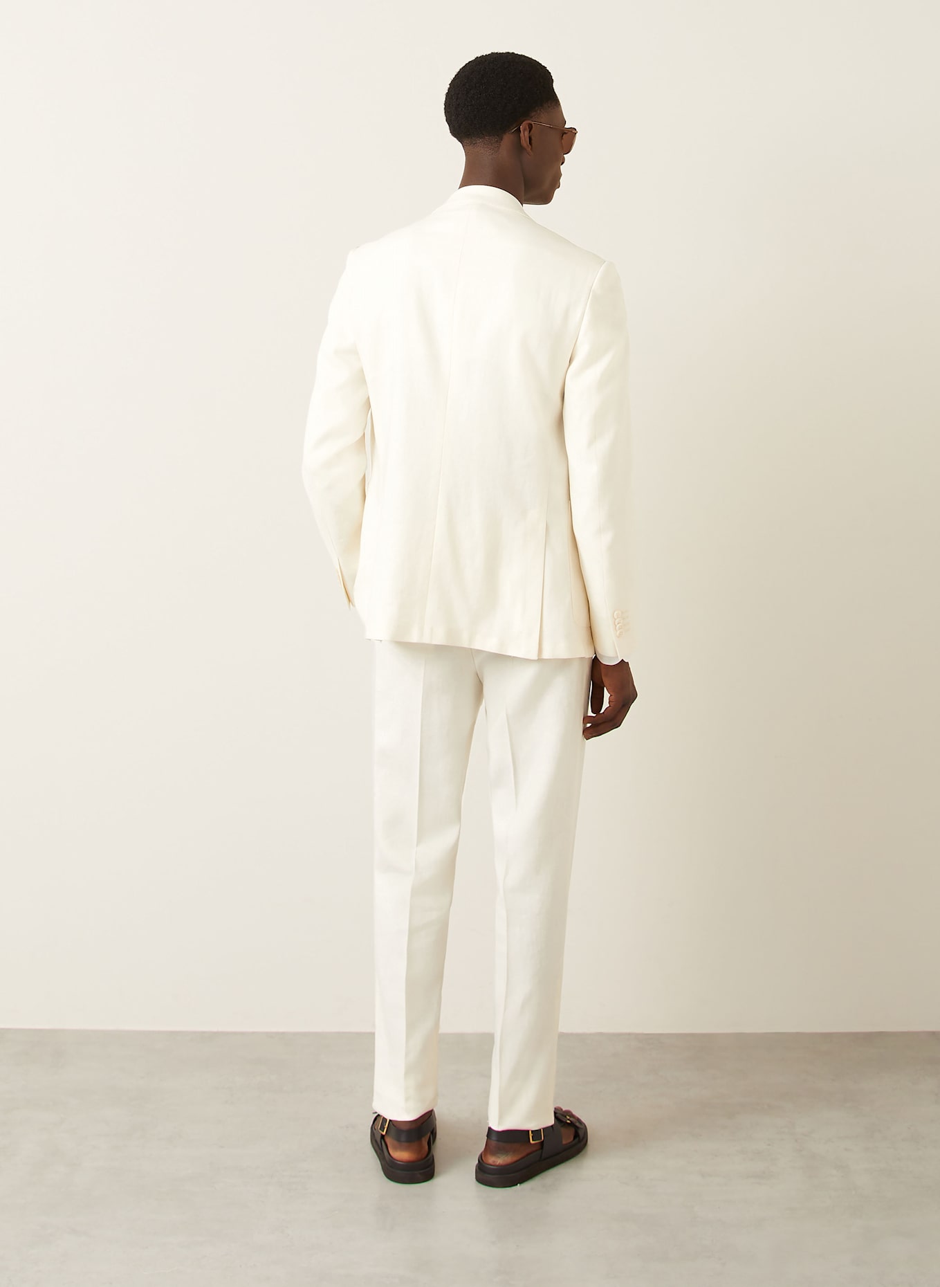 ZEGNA Leinensakko Extra Slim Fit: ECRU