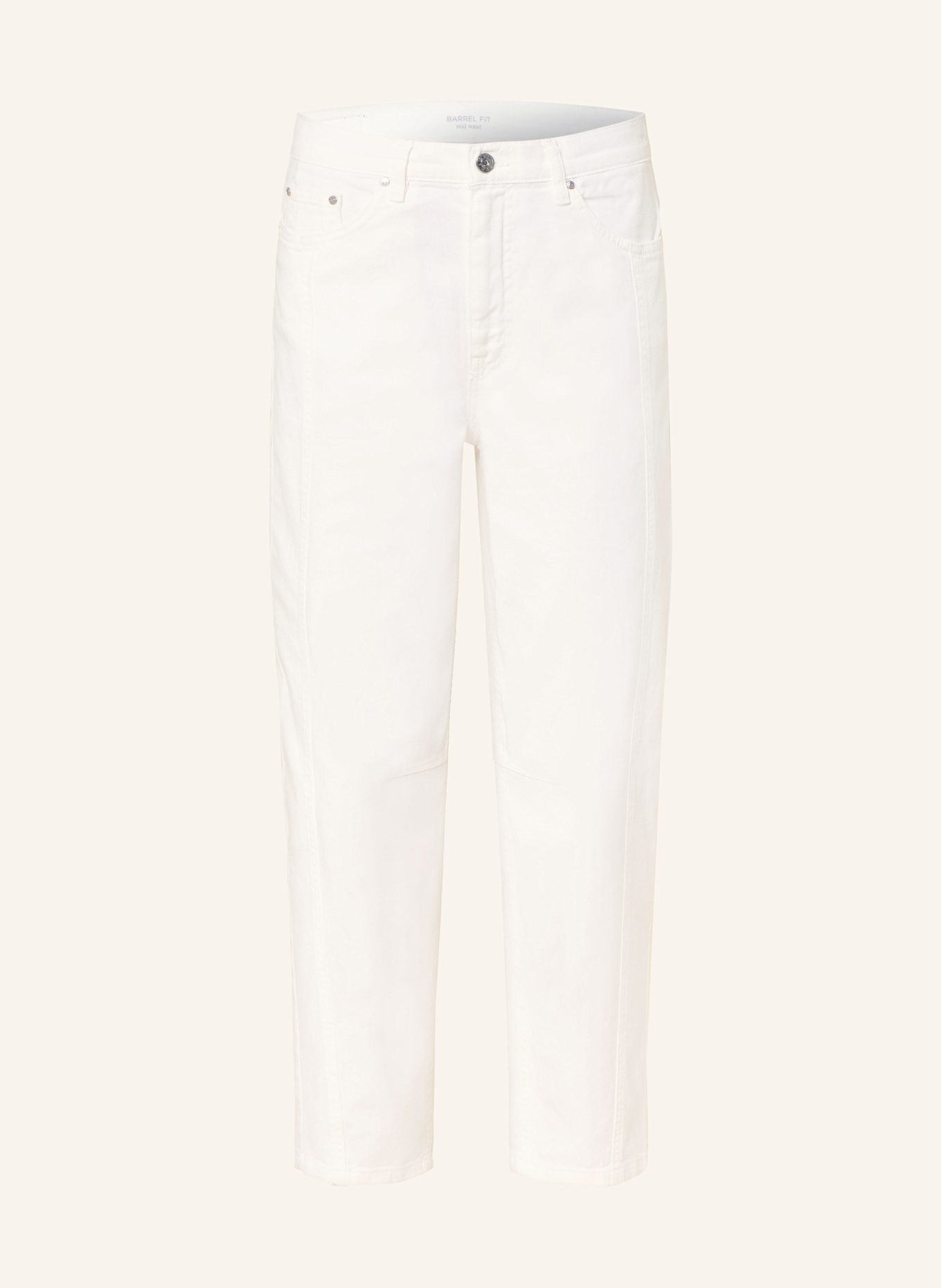 oui Barrel Jeans: 1006 CLOUD DANCER