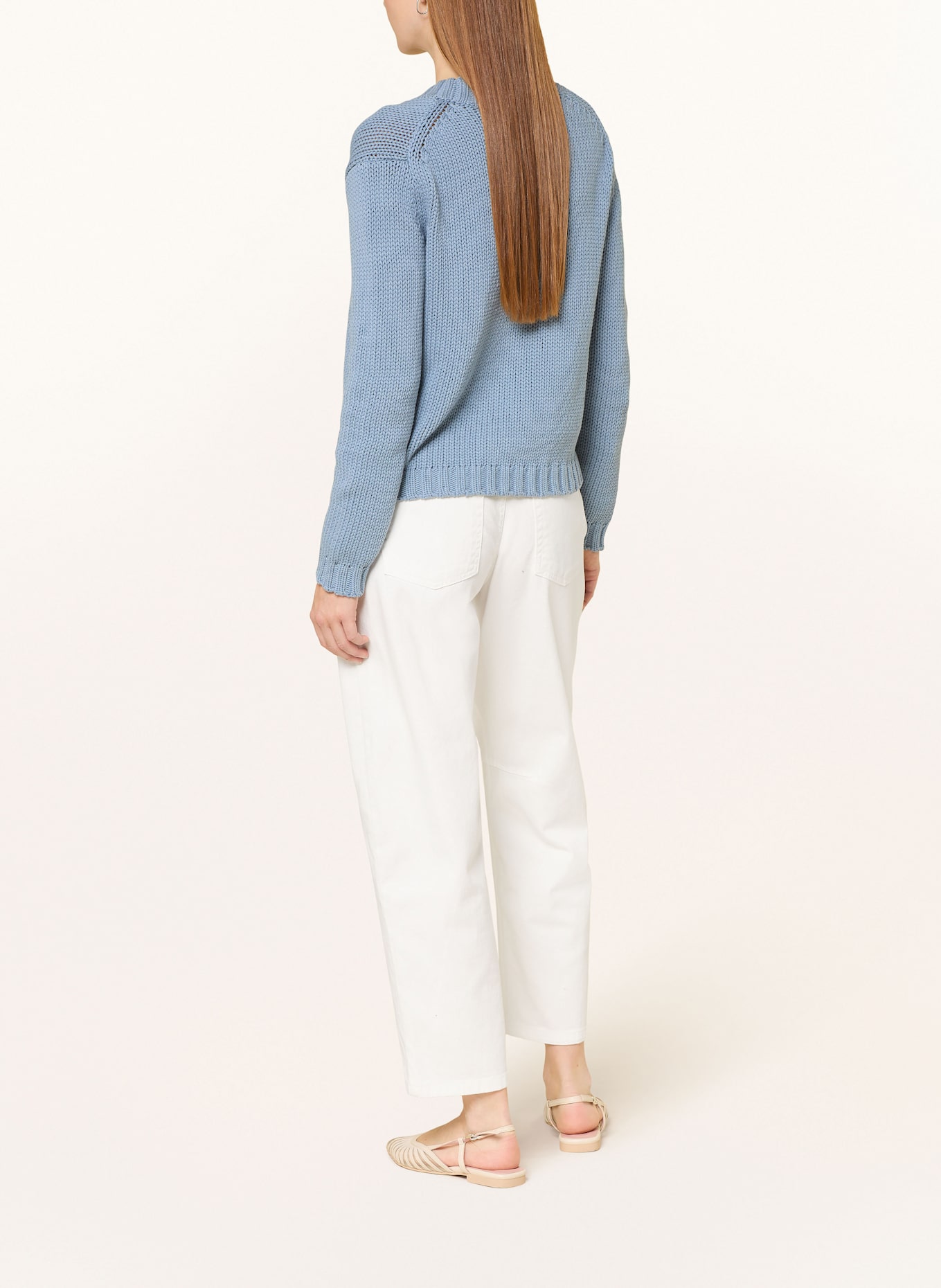 oui Barrel Jeans: 1006 CLOUD DANCER