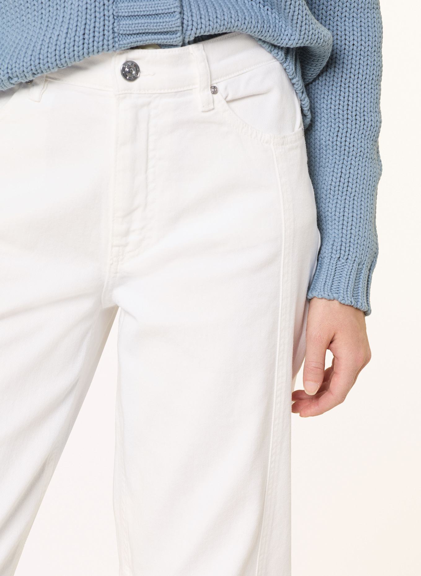 oui Barrel Jeans: 1006 CLOUD DANCER