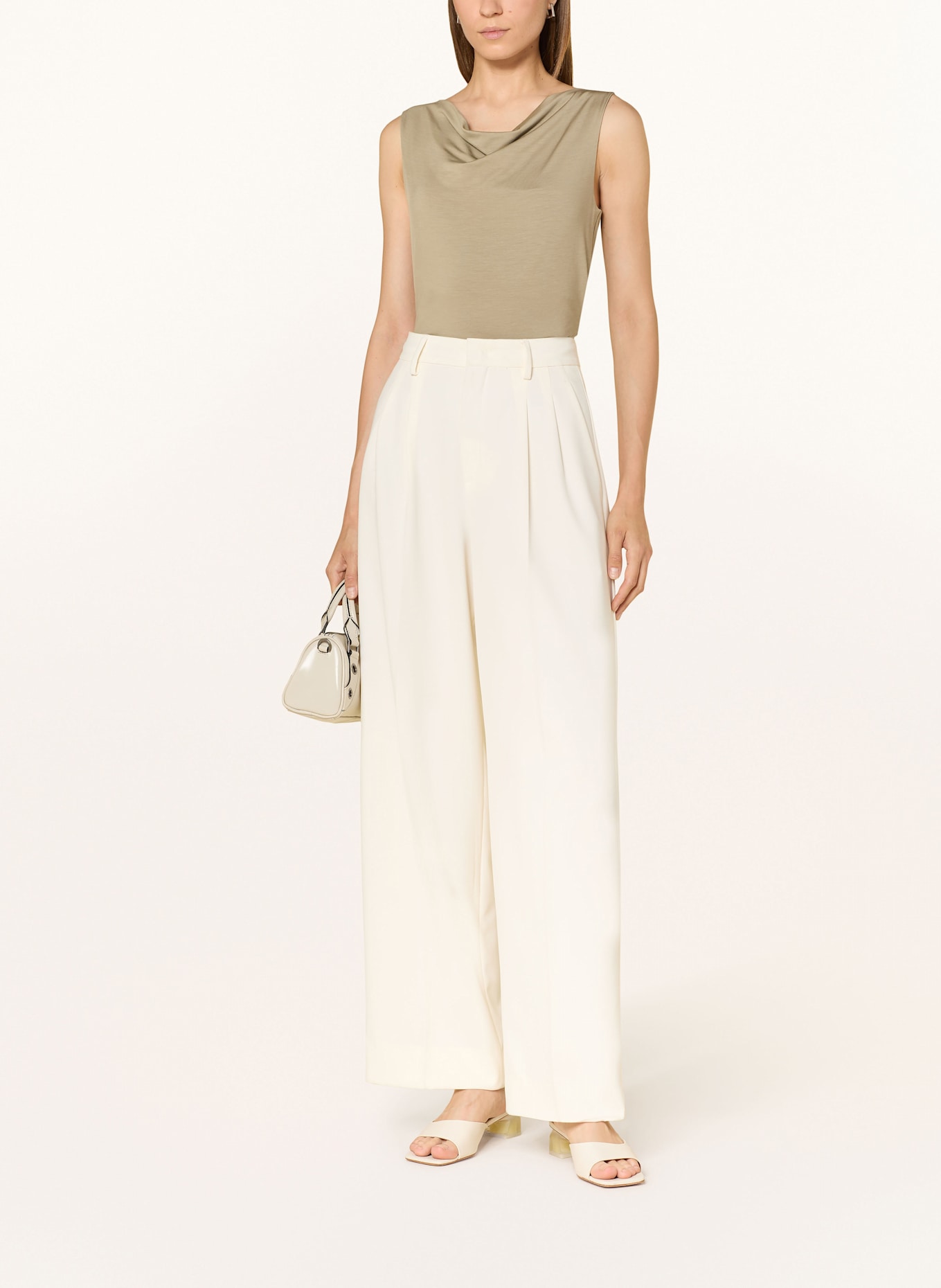 TIGER OF SWEDEN Top ELOIS: KHAKI