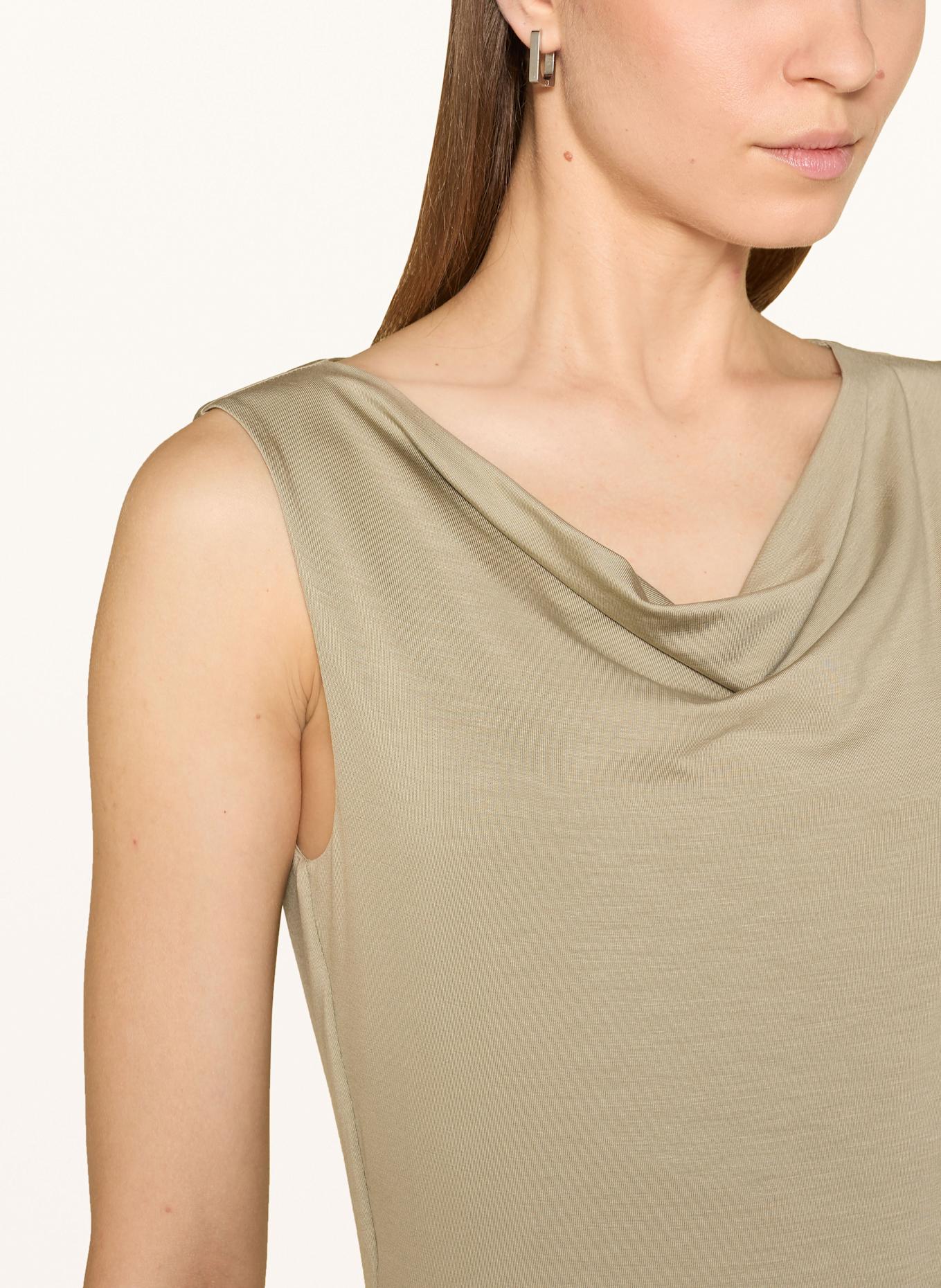 TIGER OF SWEDEN Top ELOIS: KHAKI