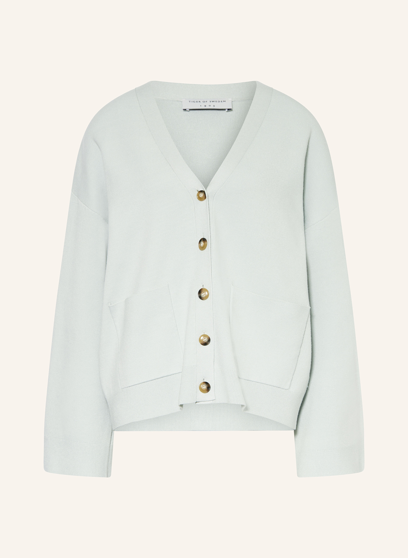 TIGER OF SWEDEN Strickjacke SILVYIYA: MINT