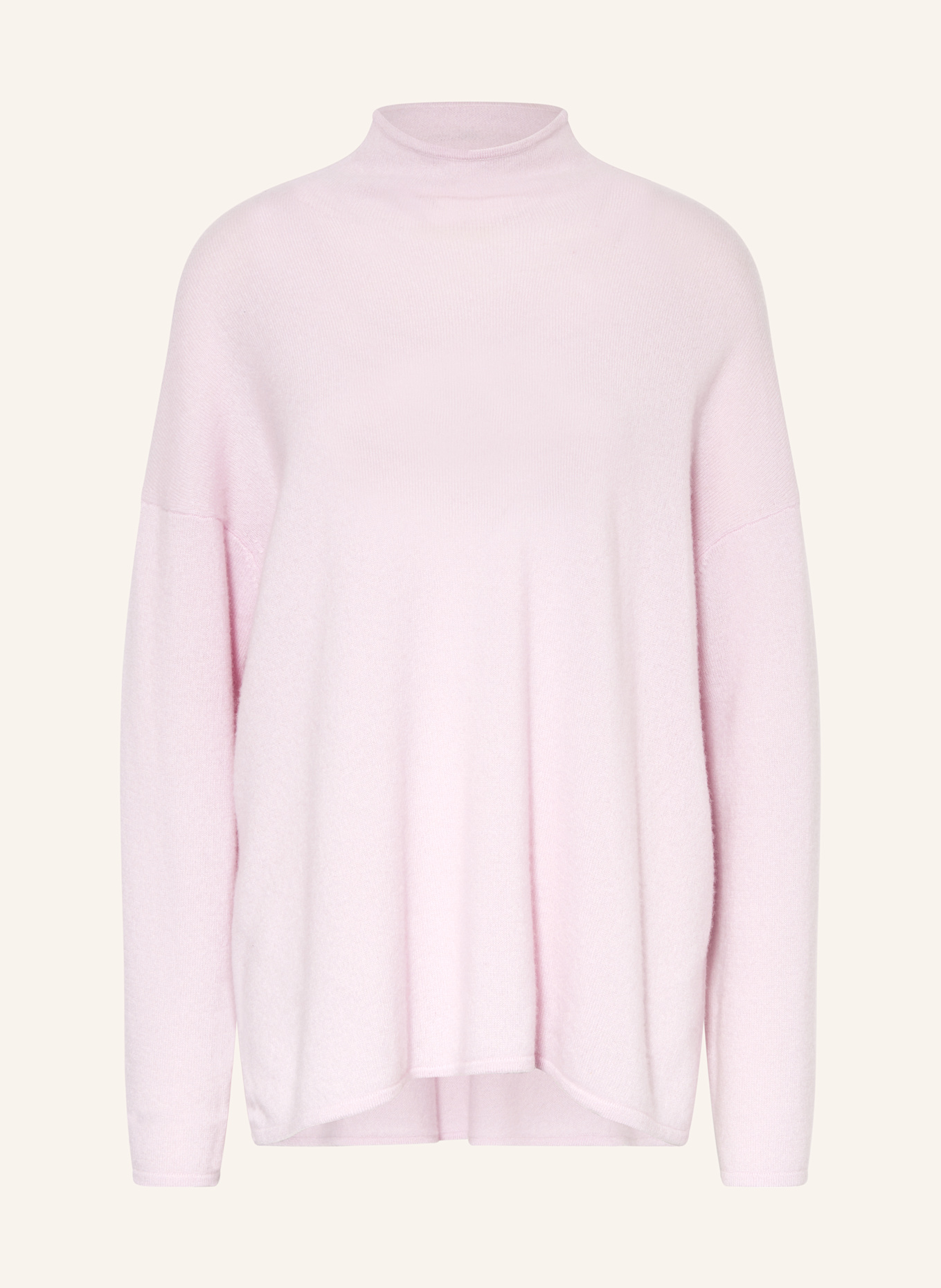 MRS & HUGS Oversized-Pullover aus Cashmere: HELLLILA