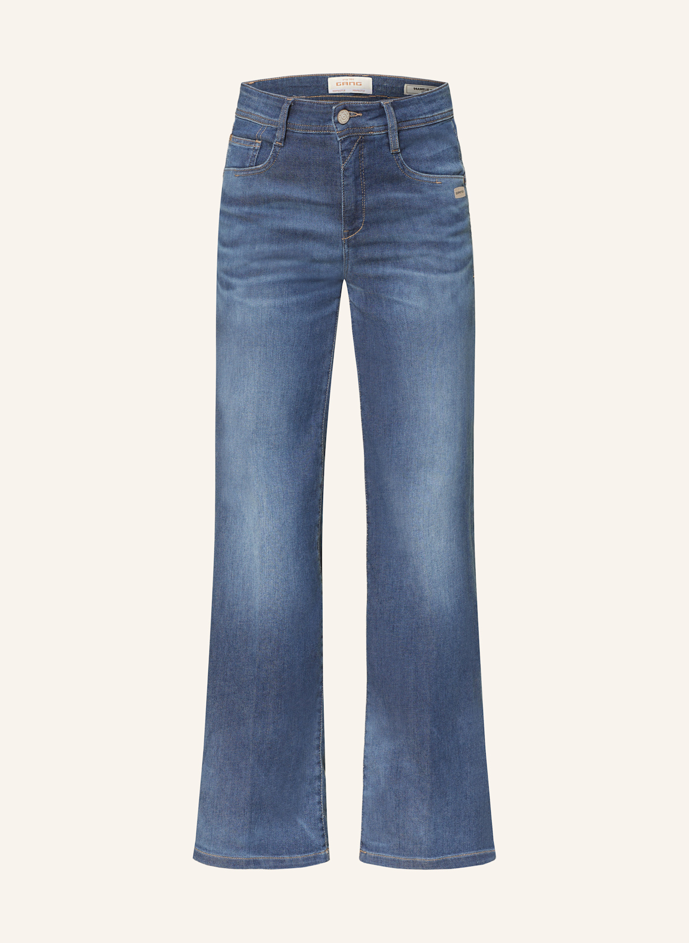 GANG Jean large 94AMELIE WIDE: 7940 basic midblue wash