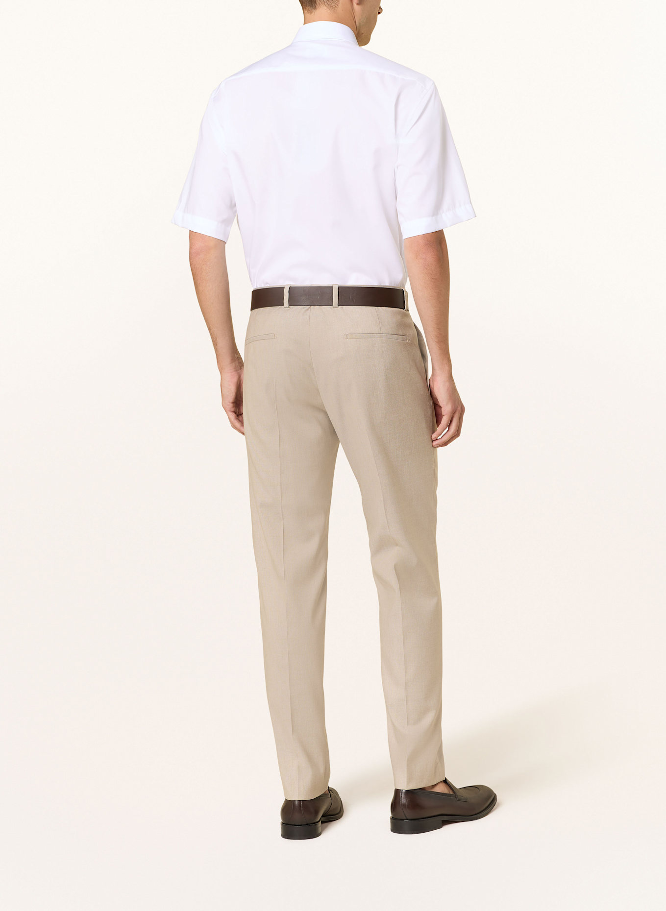 ETERNA Short sleeve shirt comfort fit: WHITE