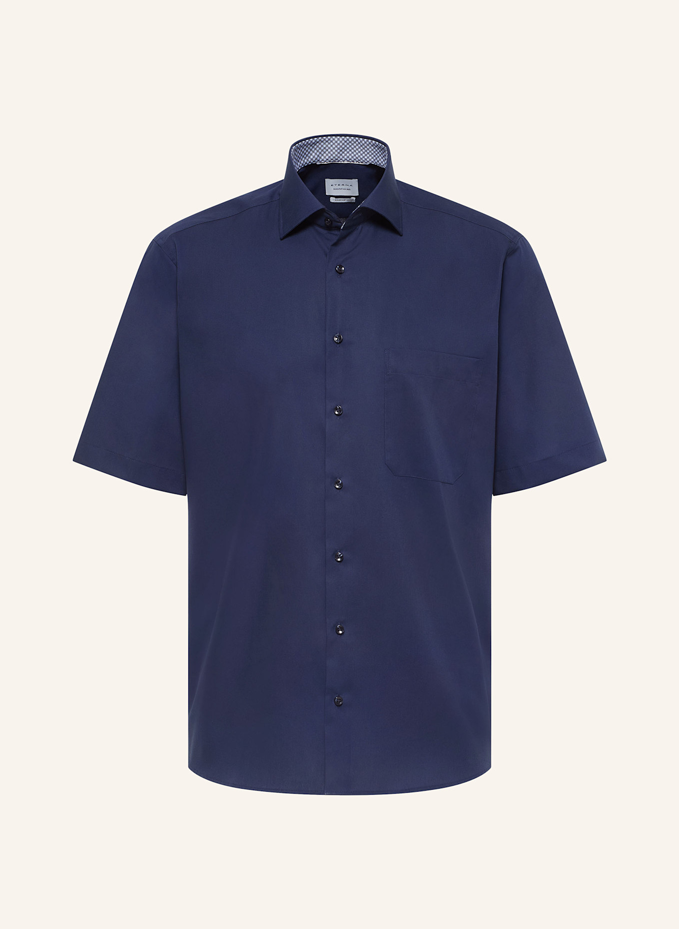 ETERNA Short sleeve shirt comfort fit: DARK BLUE
