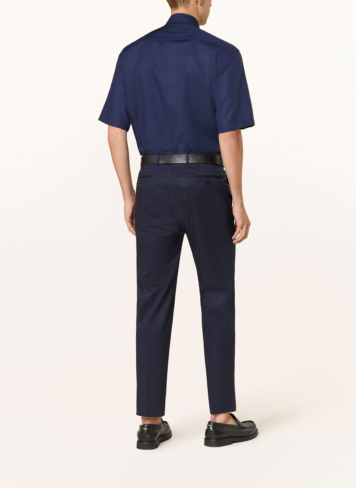 ETERNA Short sleeve shirt comfort fit: DARK BLUE