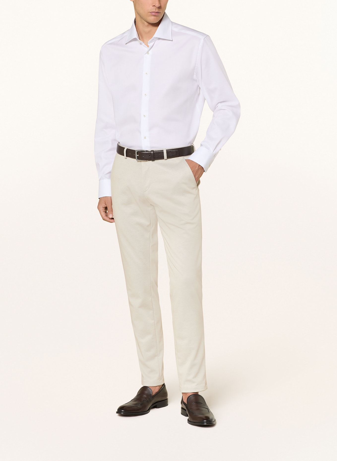 ETERNA Shirt modern fit: WHITE