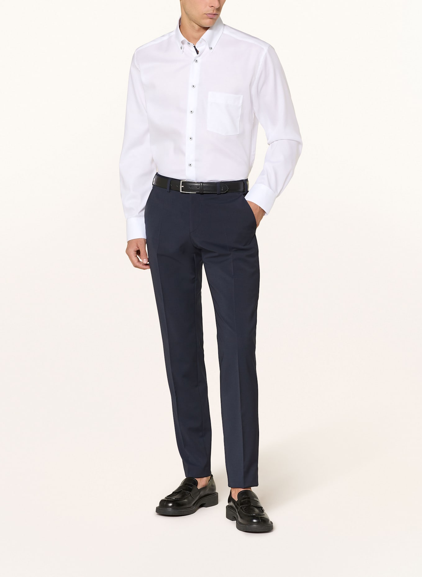 ETERNA Shirt modern fit: WHITE