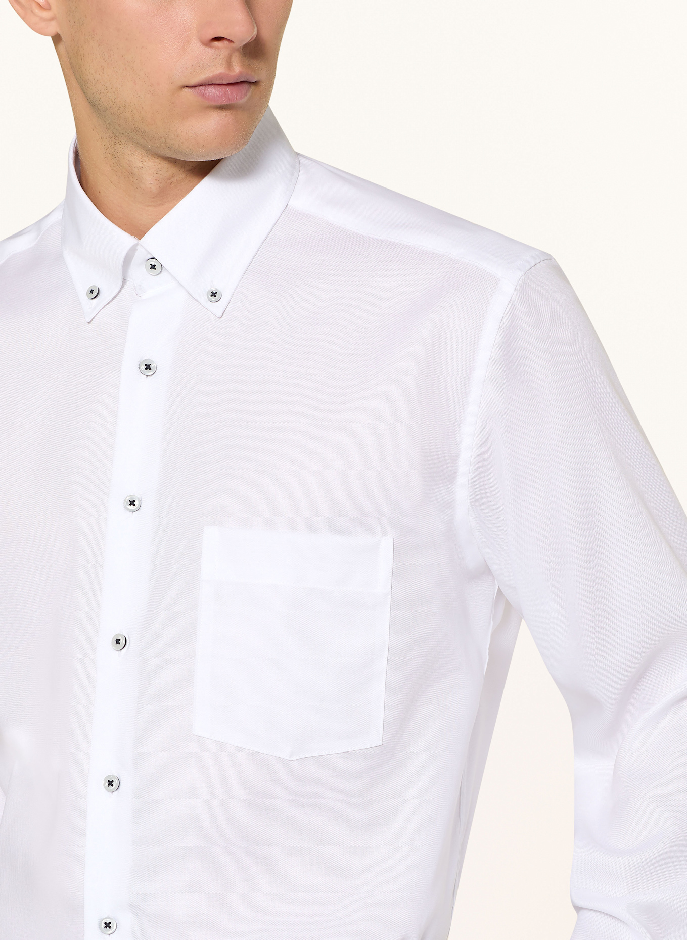 ETERNA Shirt modern fit: WHITE
