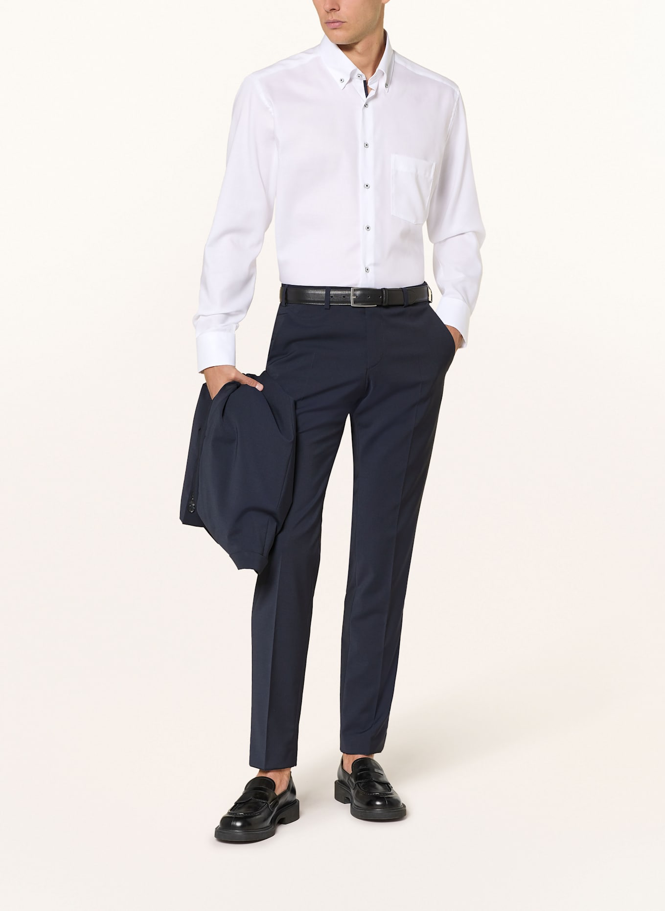 ETERNA Shirt modern fit: WHITE