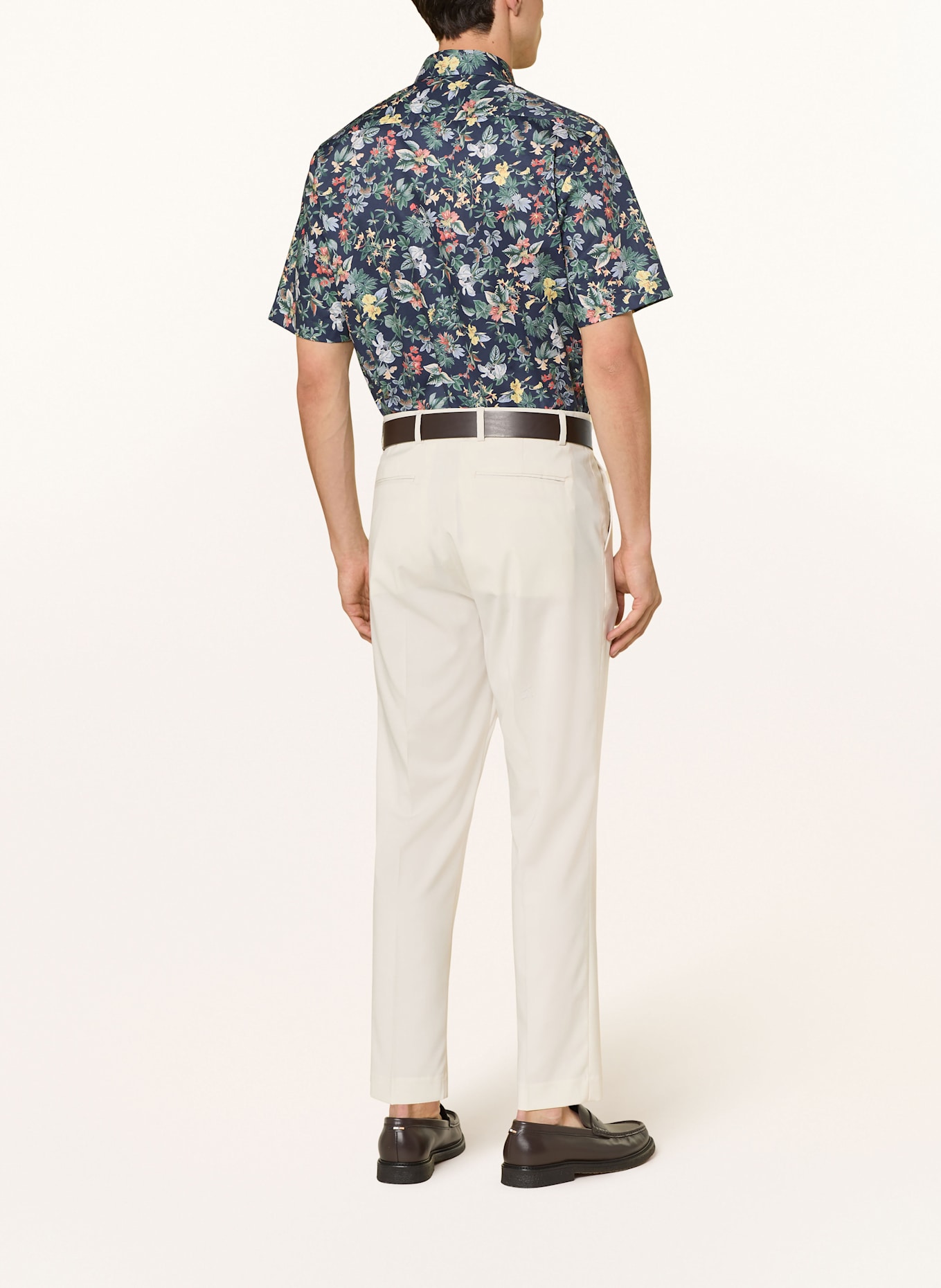 ETERNA Short sleeve shirt modern fit: DARK BLUE