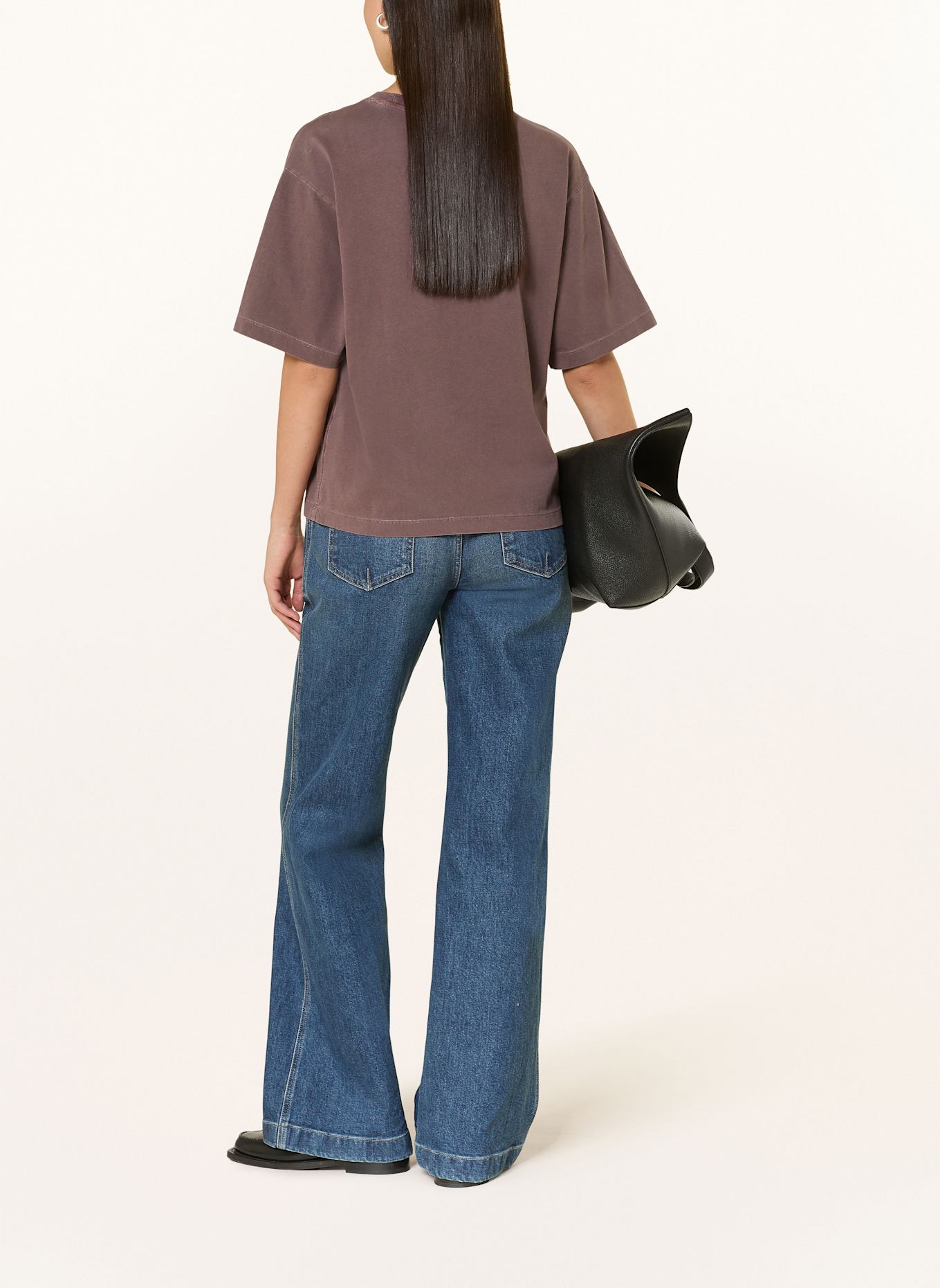 CLOSED T-Shirt: DUNKELROT