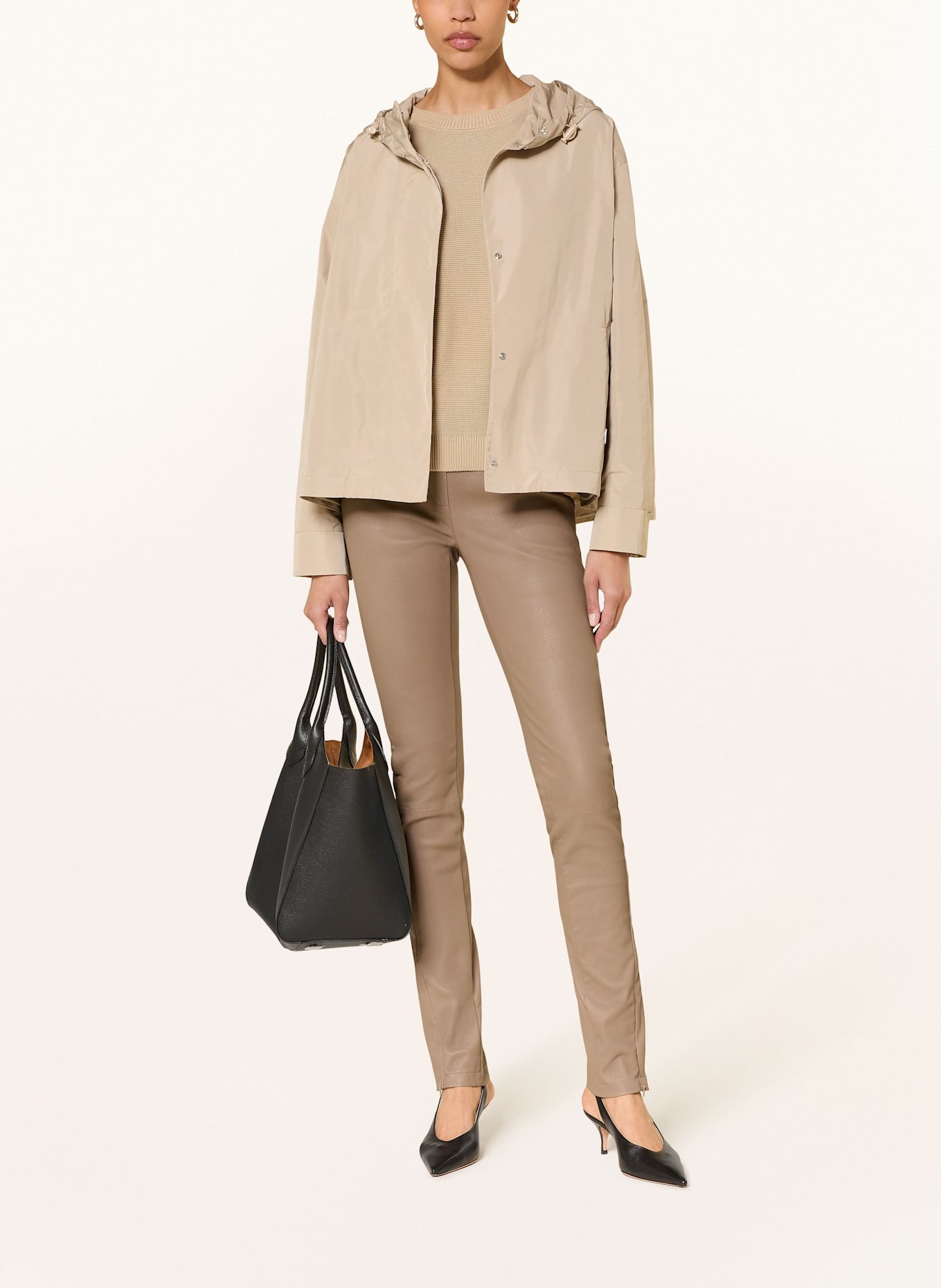BOSS Lederhose SIMAX: BRAUN