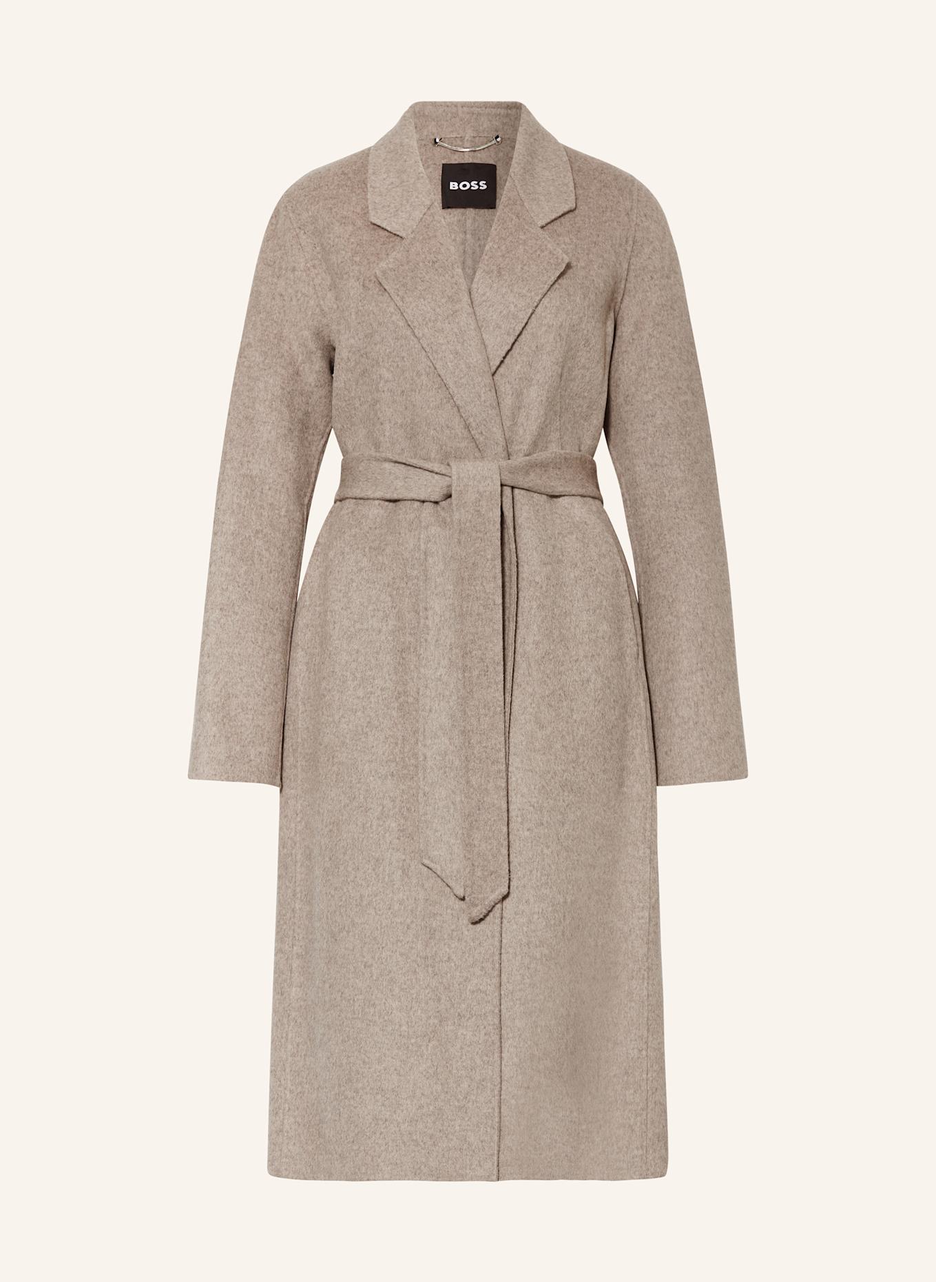 BOSS Wollmantel COTAZ: TAUPE