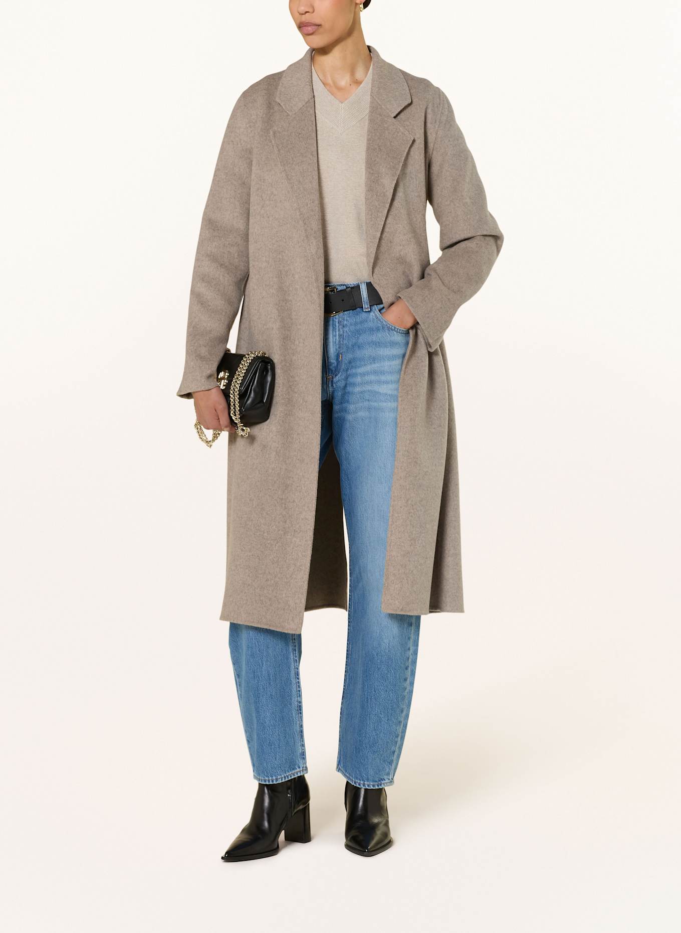 BOSS Wollmantel COTAZ: TAUPE