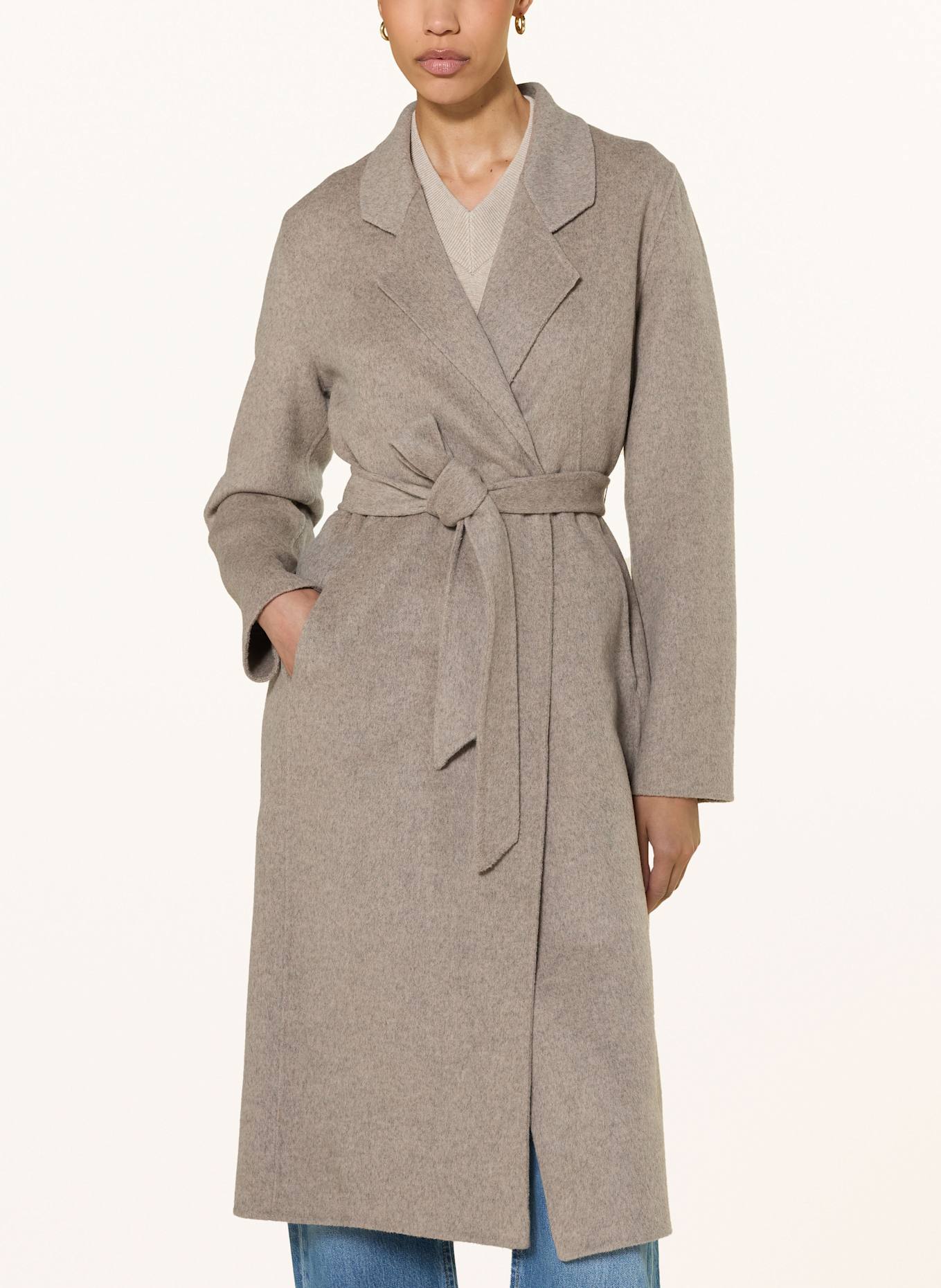 BOSS Wollmantel COTAZ: TAUPE