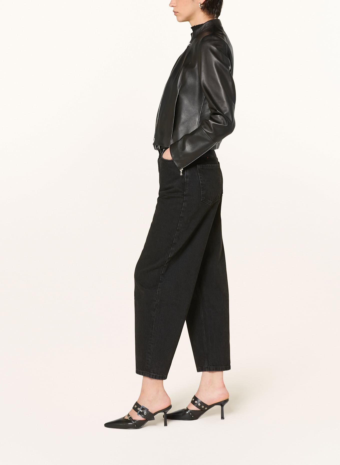 HUGO Barrel Jeans GIMINE: 001 BLACK