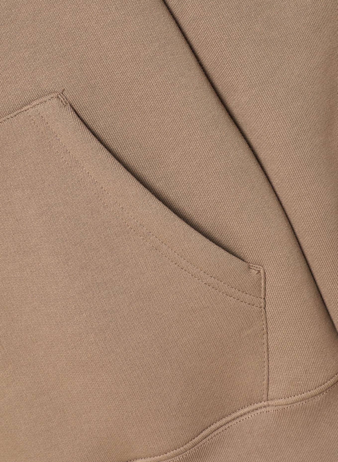 WRSTBHVR hoodie Print STUDIO V10: TAUPE/ WHITE