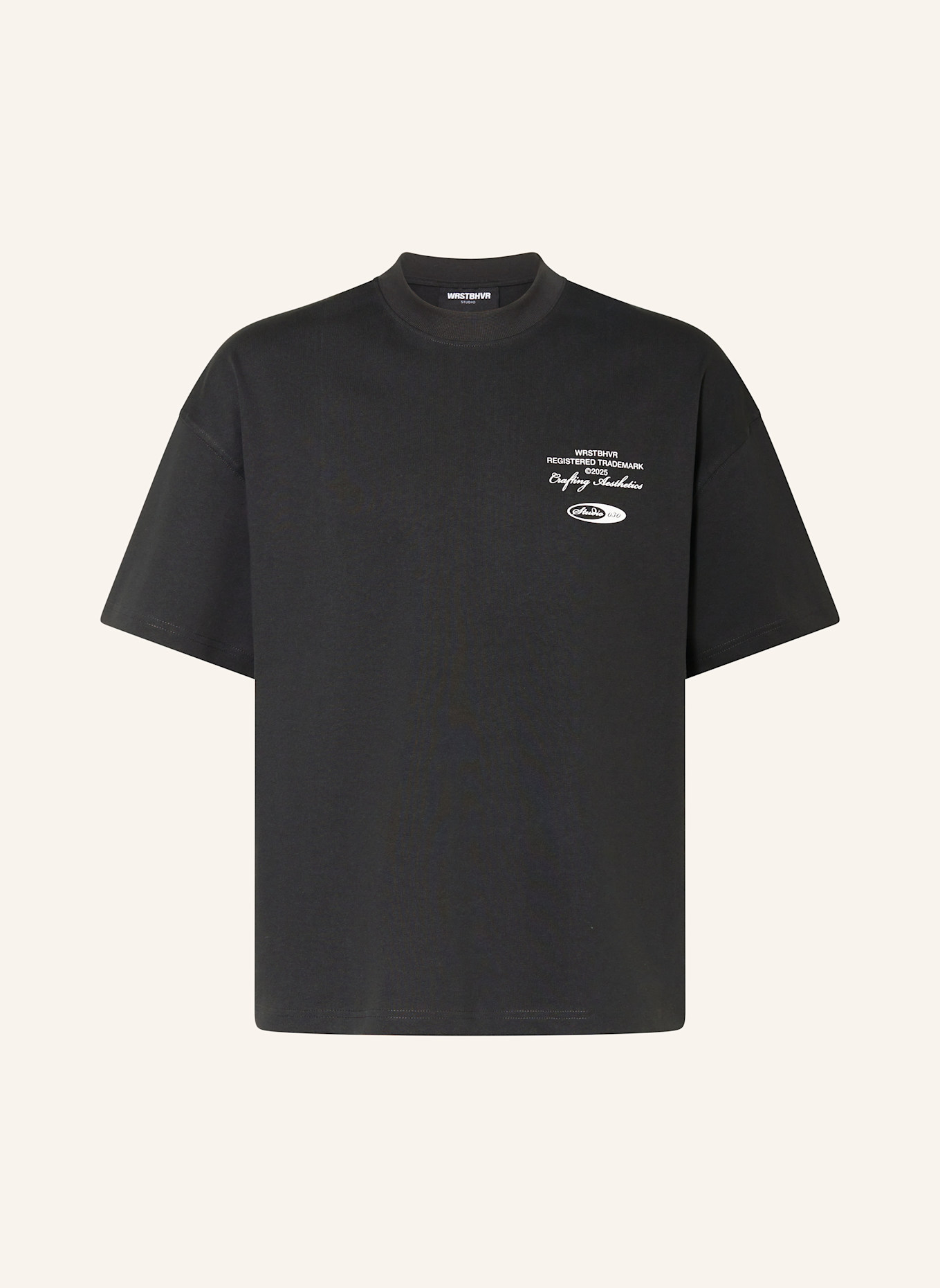 WRSTBHVR T-shirt STUDIO V11: BLACK