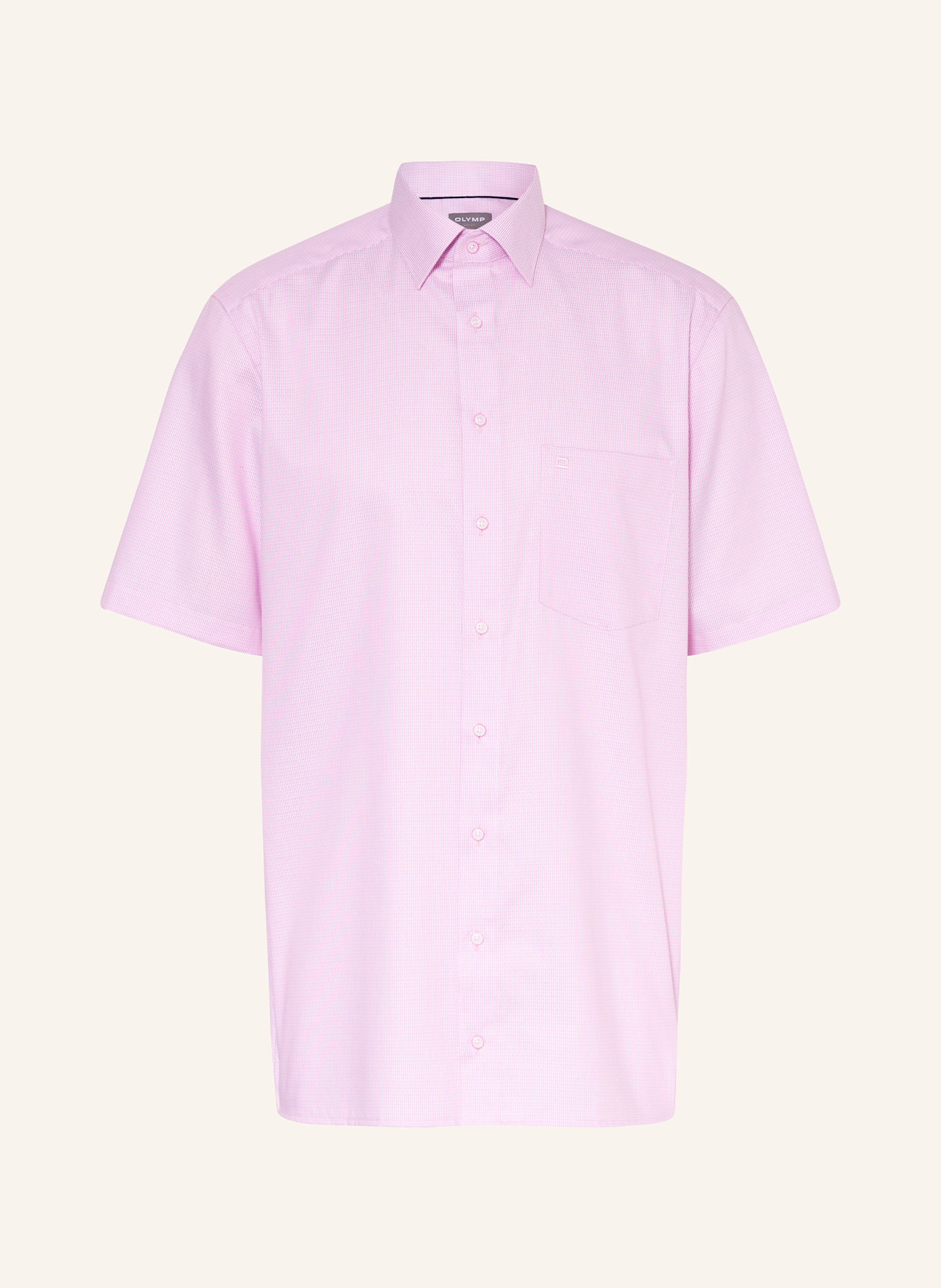 OLYMP Kurzarm-Hemd Luxor comfort fit: PINK