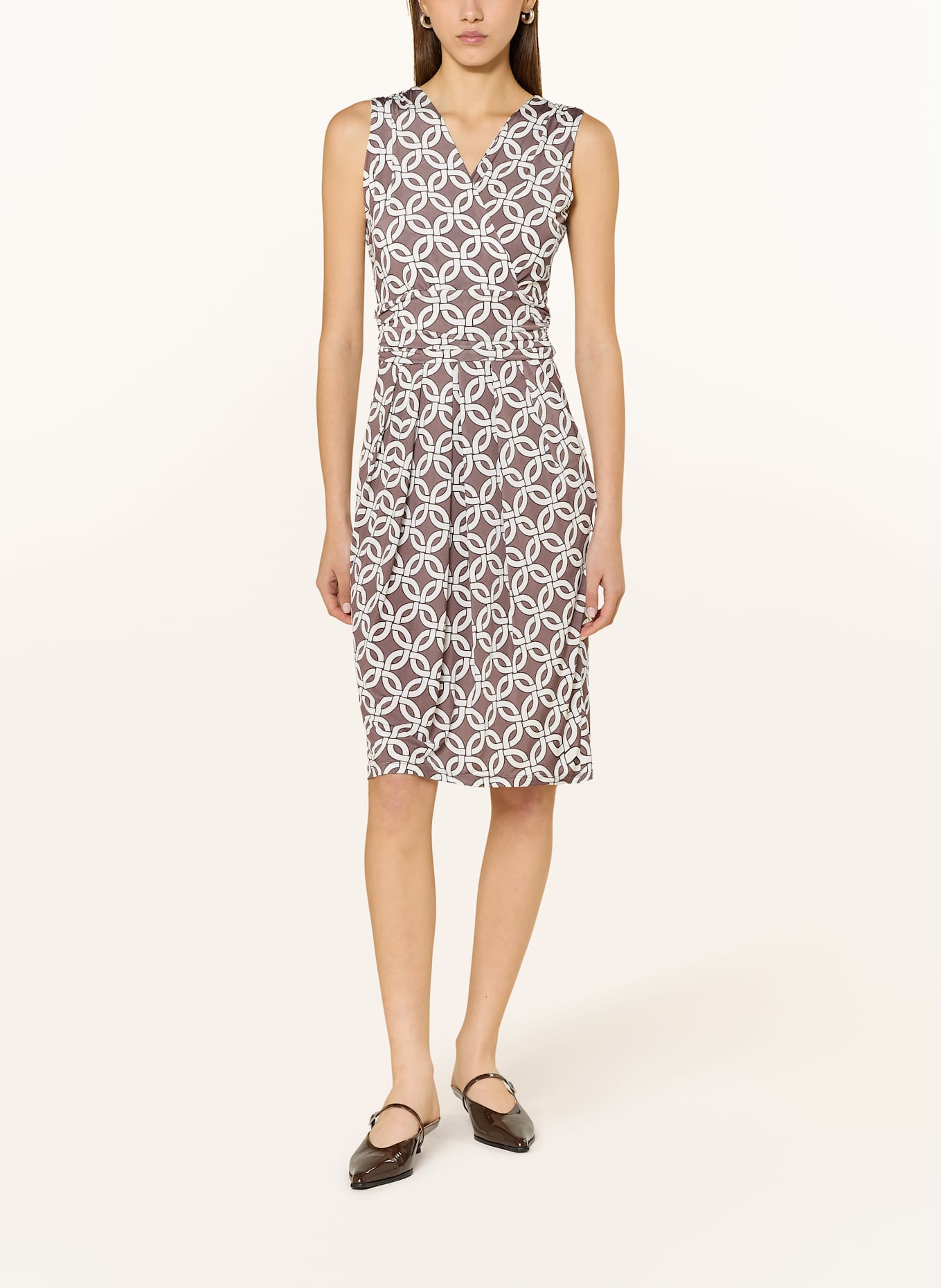 marivie Dress DESIRE!: BROWN / WHITE / BLACK