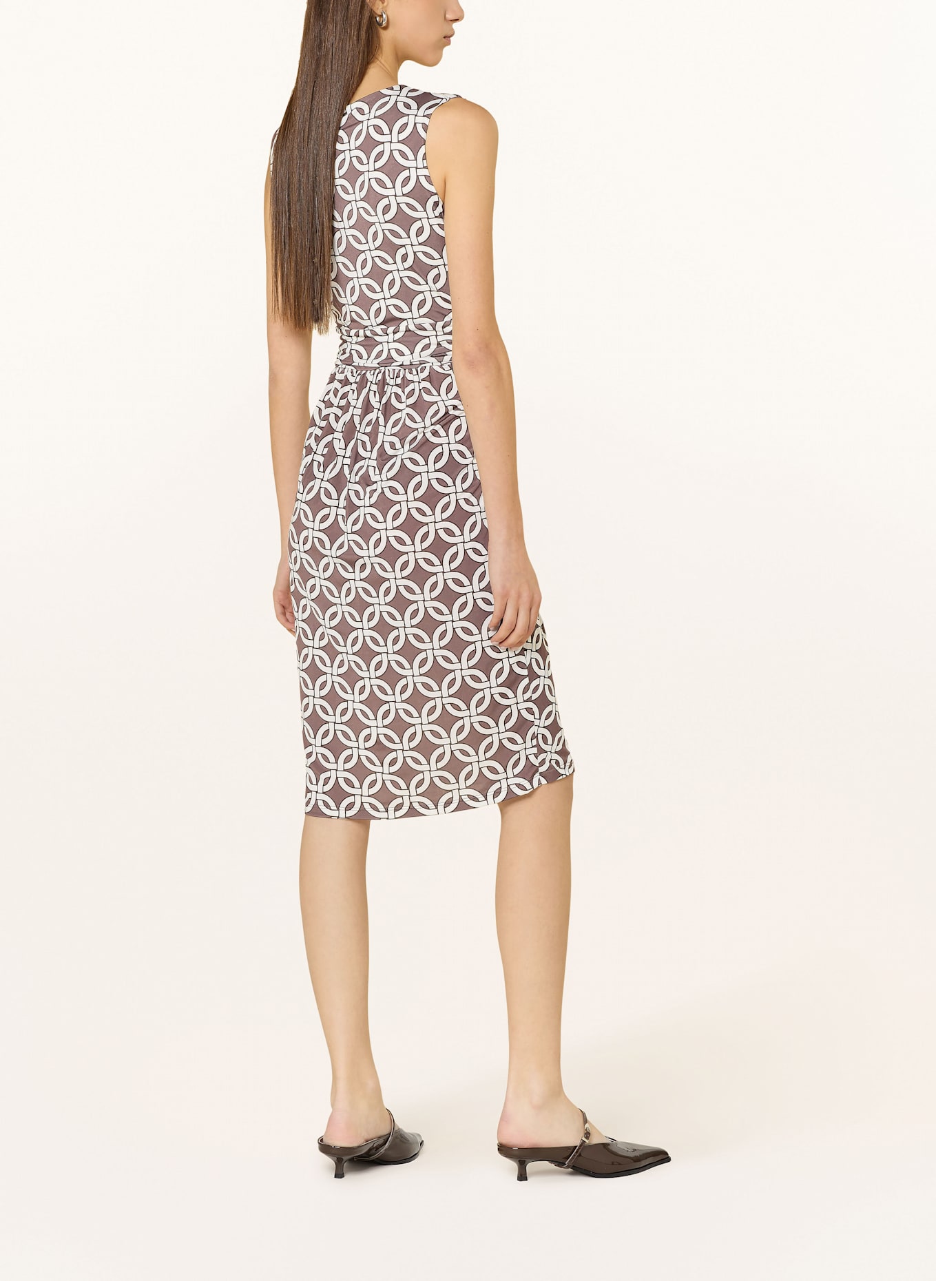 marivie Dress DESIRE!: BROWN / WHITE / BLACK