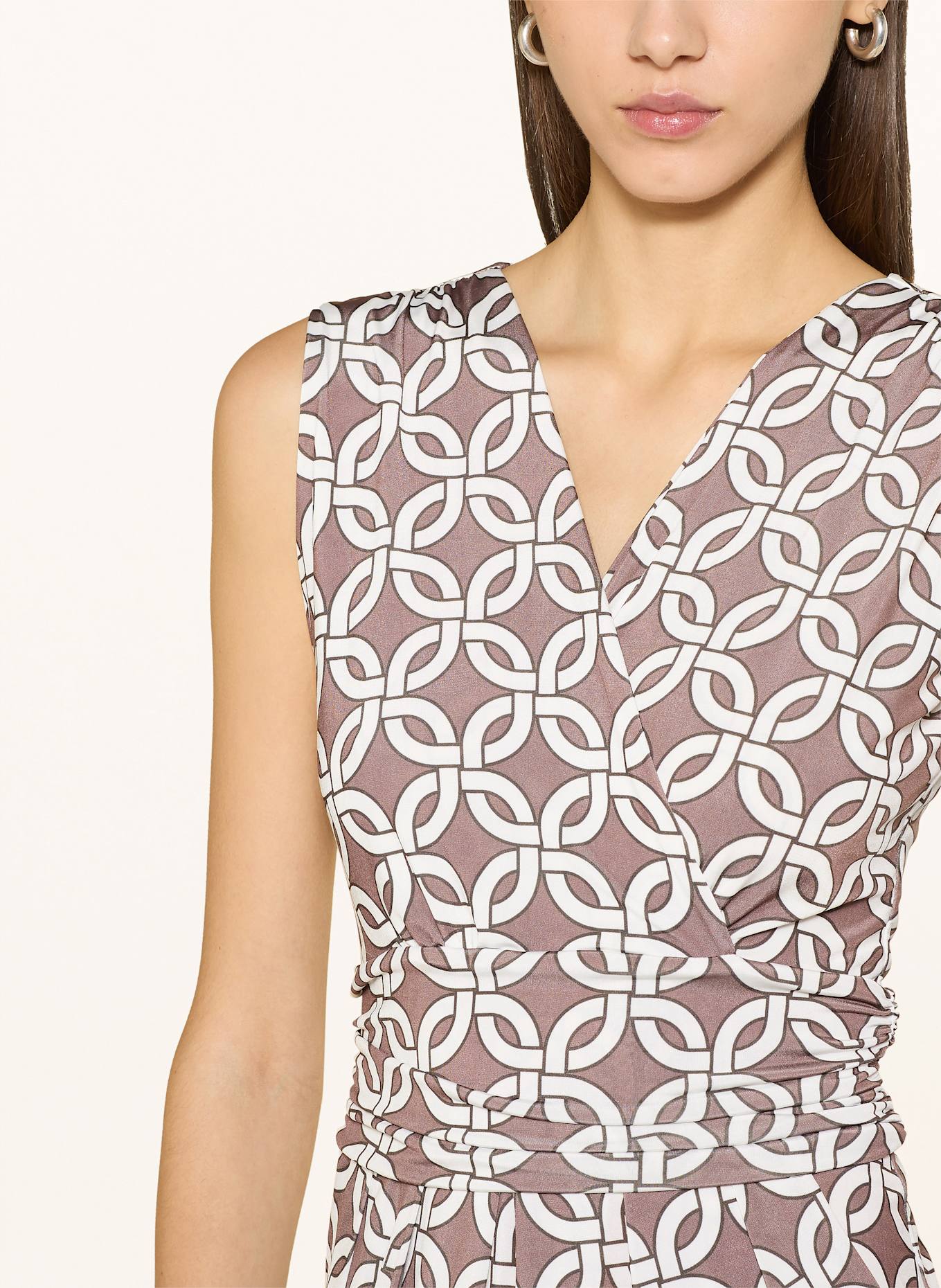 marivie Dress DESIRE!: BROWN / WHITE / BLACK