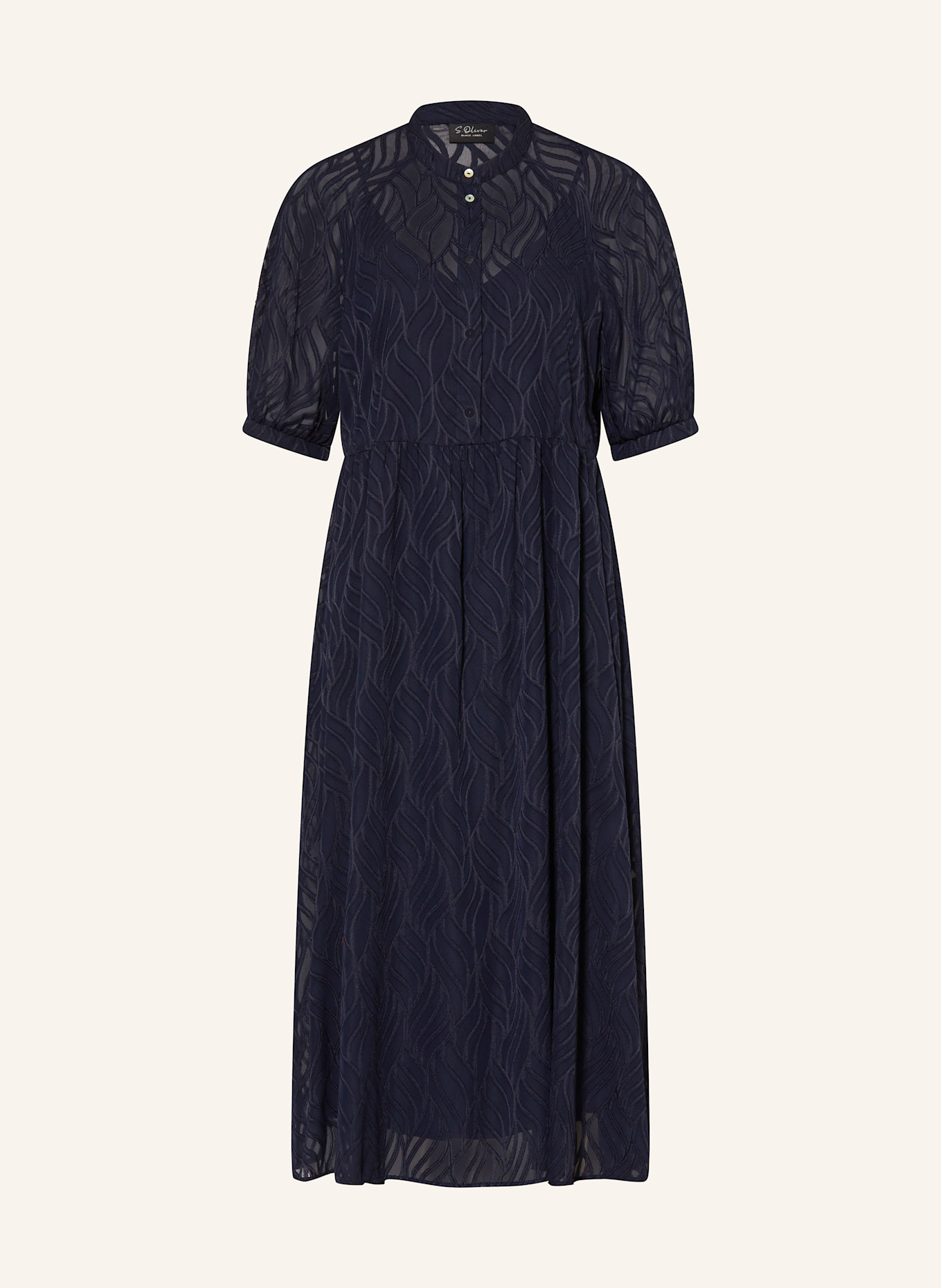s.Oliver BLACK LABEL Kleid: DUNKELBLAU