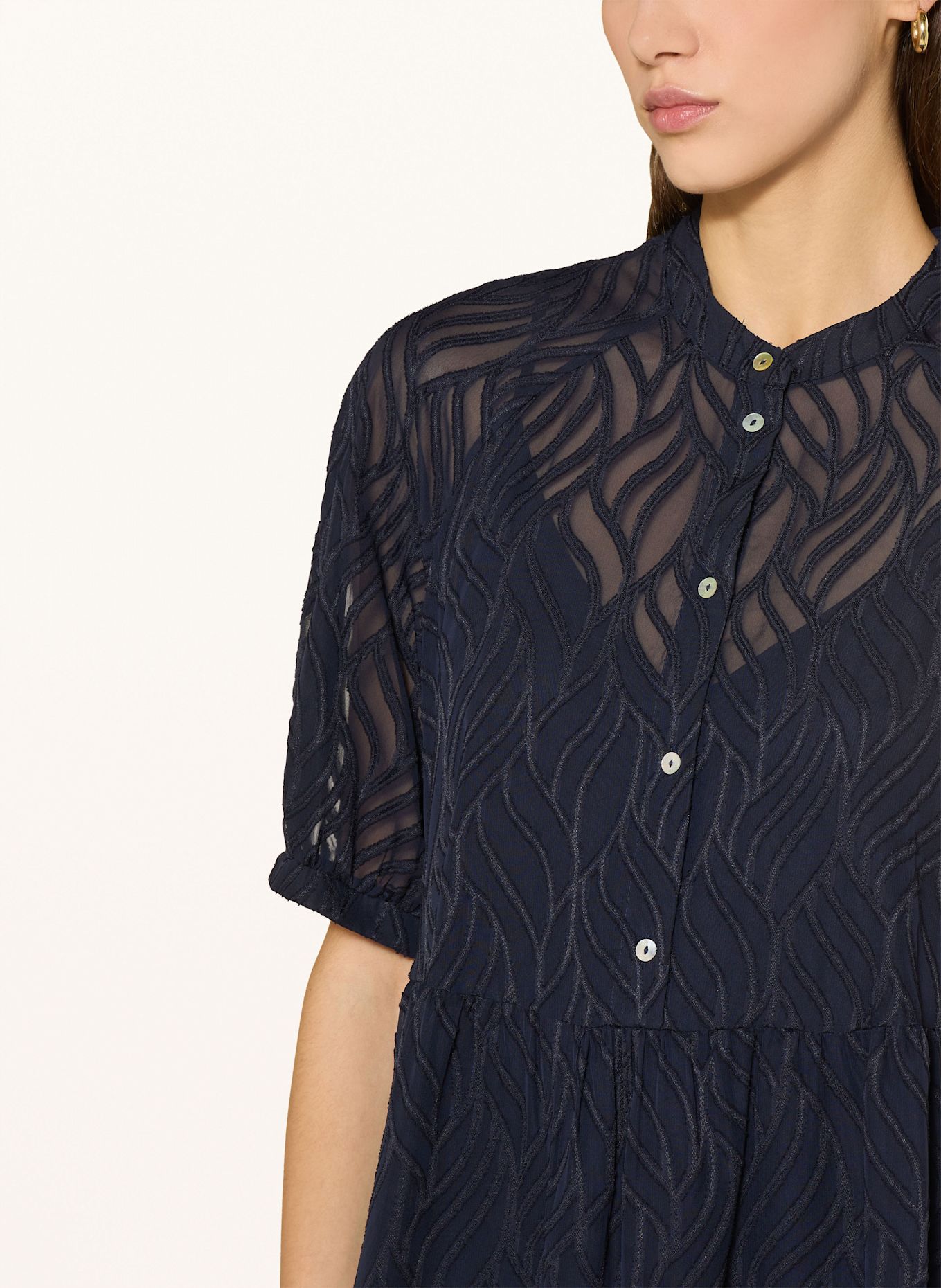 s.Oliver BLACK LABEL Kleid: DUNKELBLAU