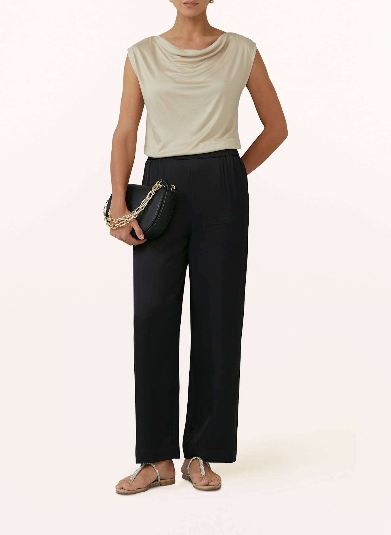 s.Oliver BLACK LABEL T-Shirt: HELLBRAUN