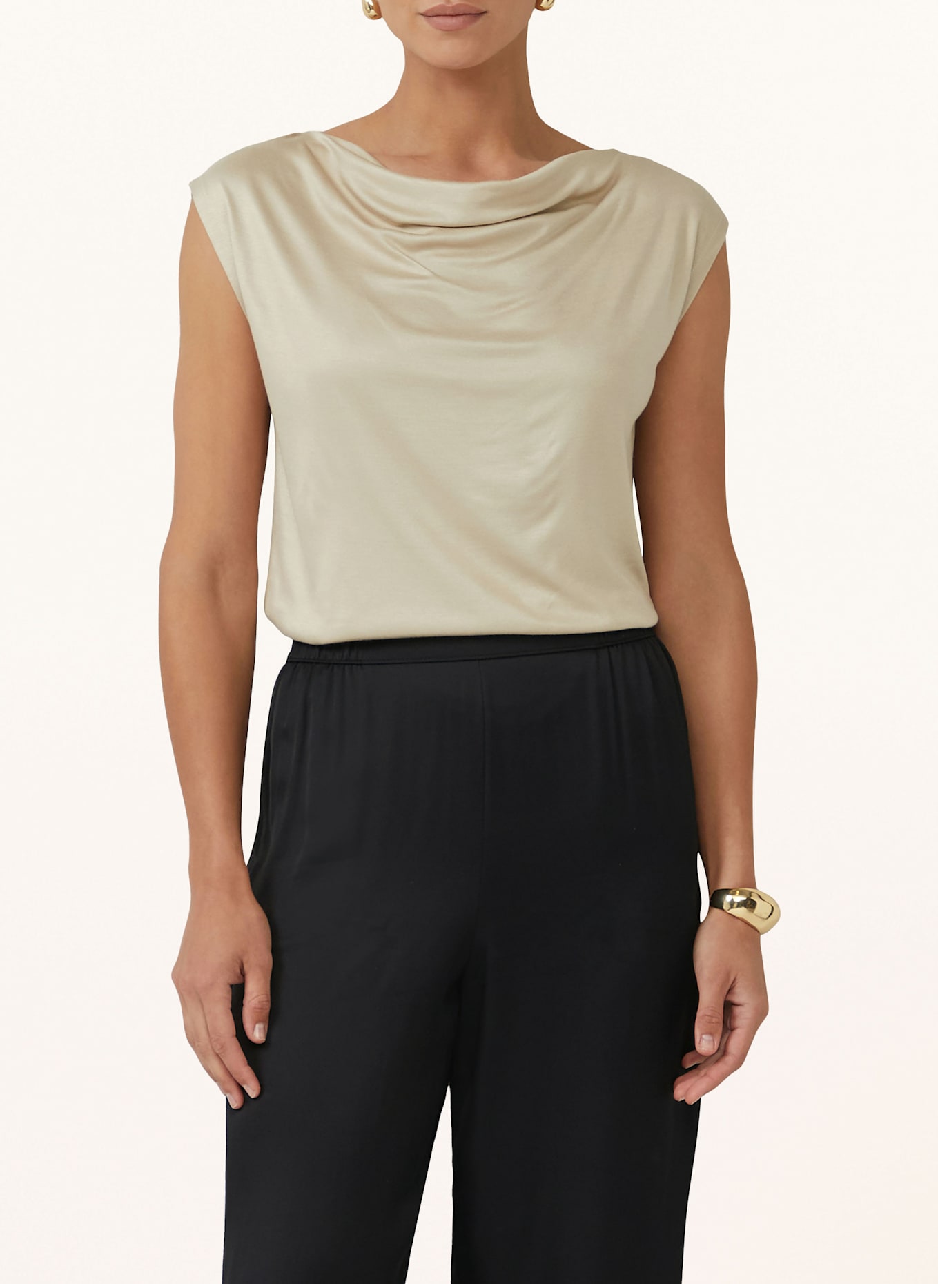 s.Oliver BLACK LABEL T-Shirt: HELLBRAUN