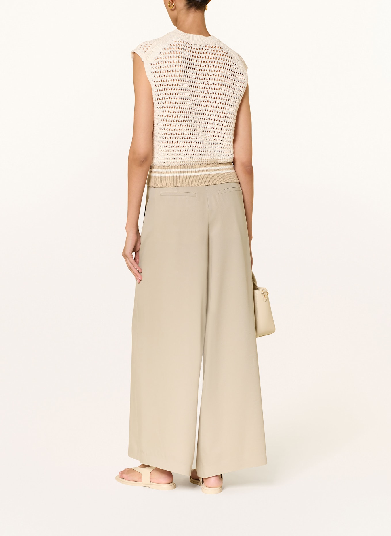DRYKORN Stricktop OFELY: ECRU/ BEIGE