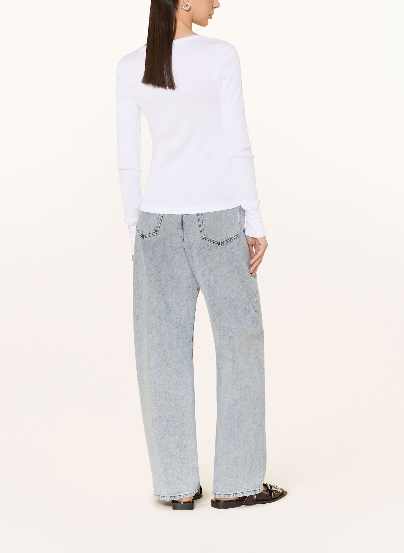 DRYKORN Bonded Polaire Sweat-shirt à capuche Homme KORDELIA: WHITE
