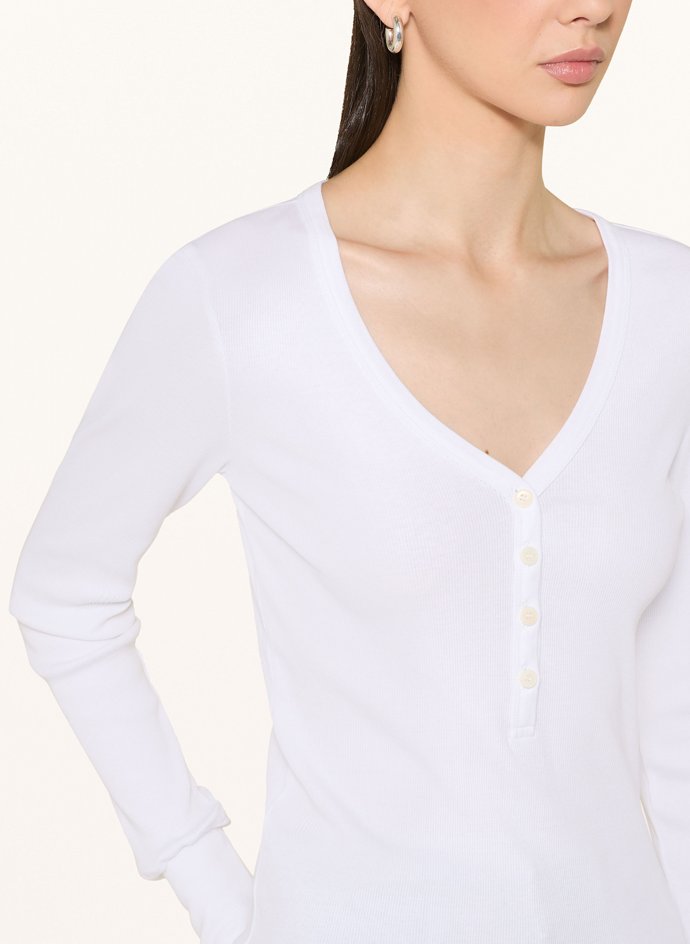 DRYKORN Bonded Polaire Sweat-shirt à capuche Homme KORDELIA: WHITE